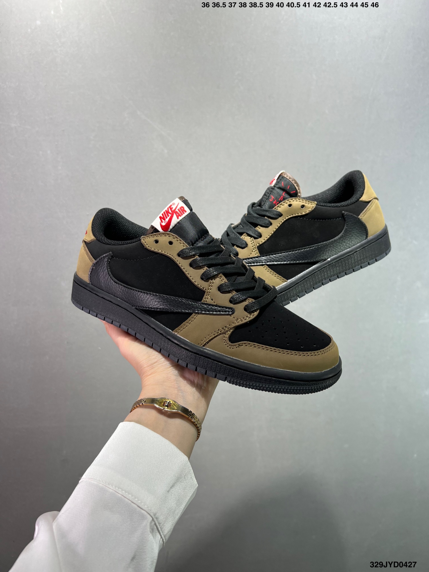Air Jordan 1 Travis Scott Reverse Mocha Sneakers - Low Top Basketball Shoes 4 i1745684015763 5068 0 7