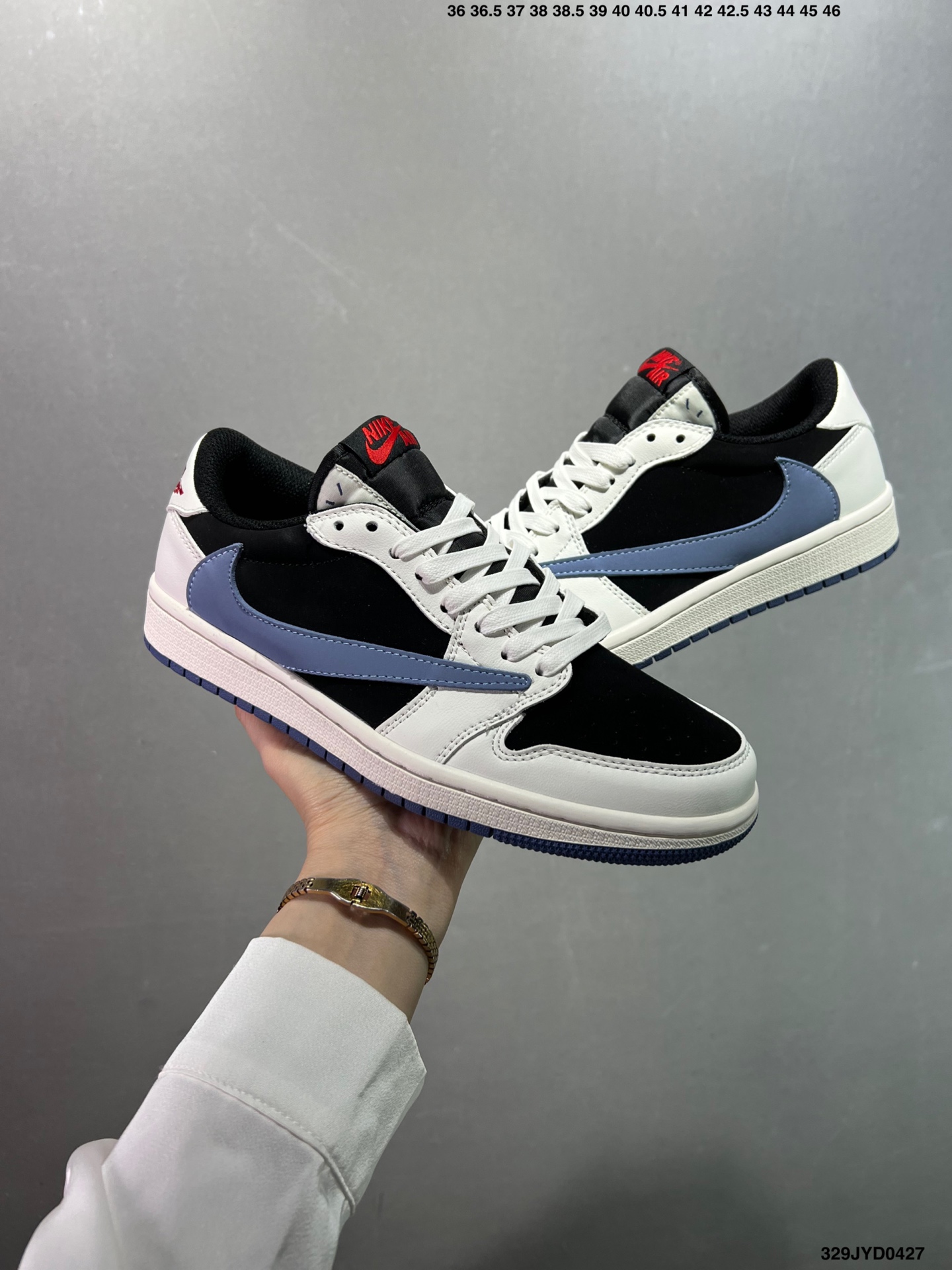 Air Jordan 1 Travis Scott Reverse Mocha Sneakers - Low Top Basketball Shoes 8 i1745684071695 4477 0 7