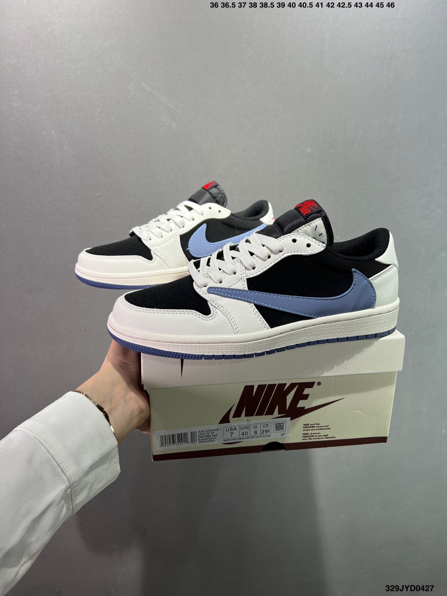 Air Jordan 1 Travis Scott Reverse Mocha Sneakers - Low Top Basketball Shoes 9 i1745684073133 184 0 8