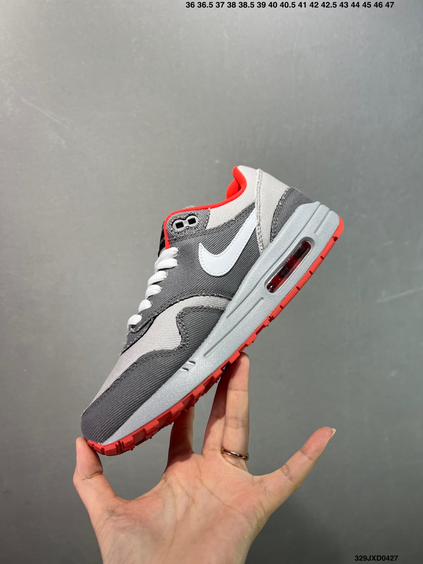 Nike Air Max 1 Premium King's Day Gray Red White Sneakers 4 i1745684857373 8454 0 2