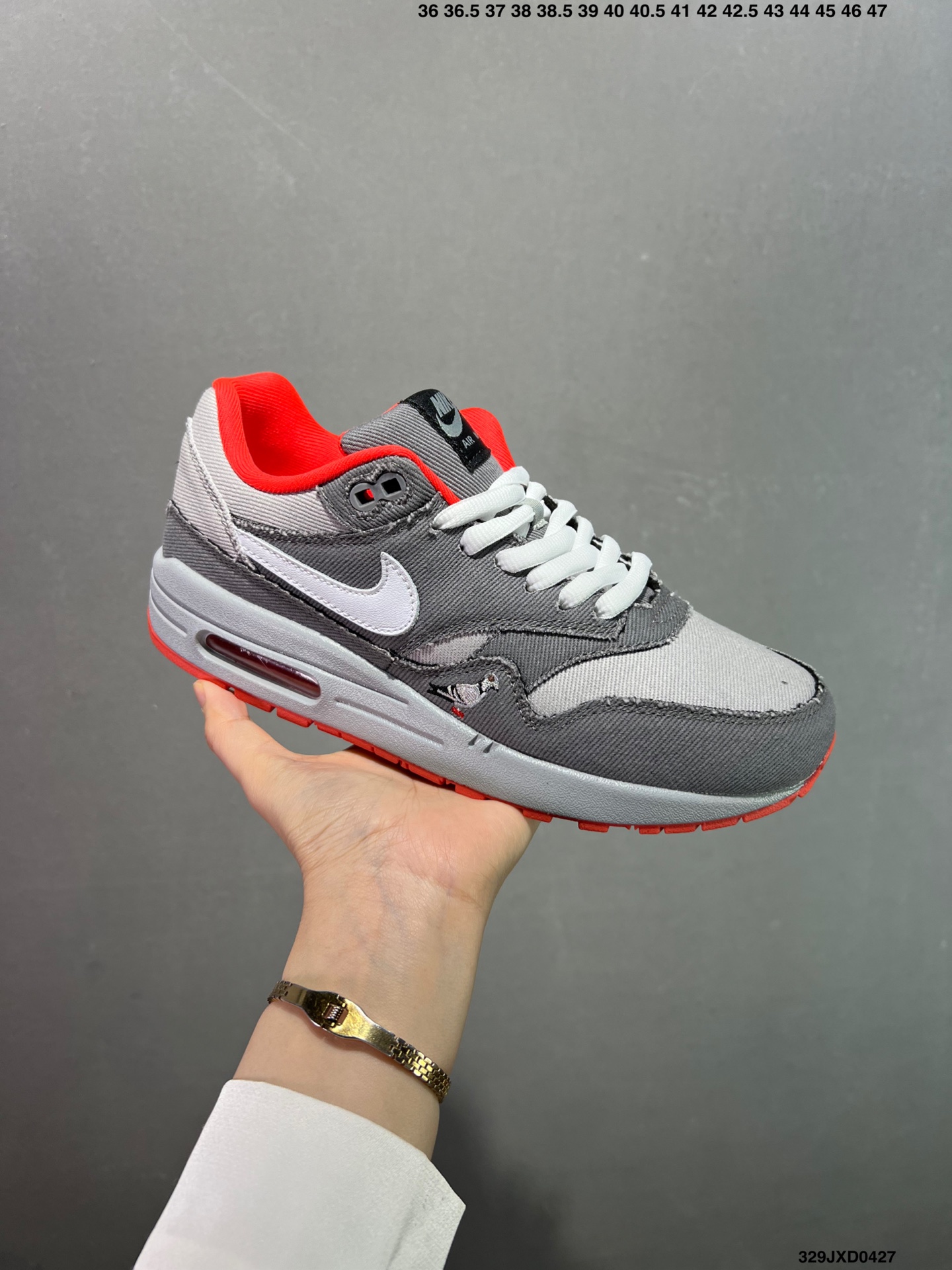 Nike Air Max 1 Premium King's Day Gray Red White Sneakers 3 i1745684858850 1722 0 1