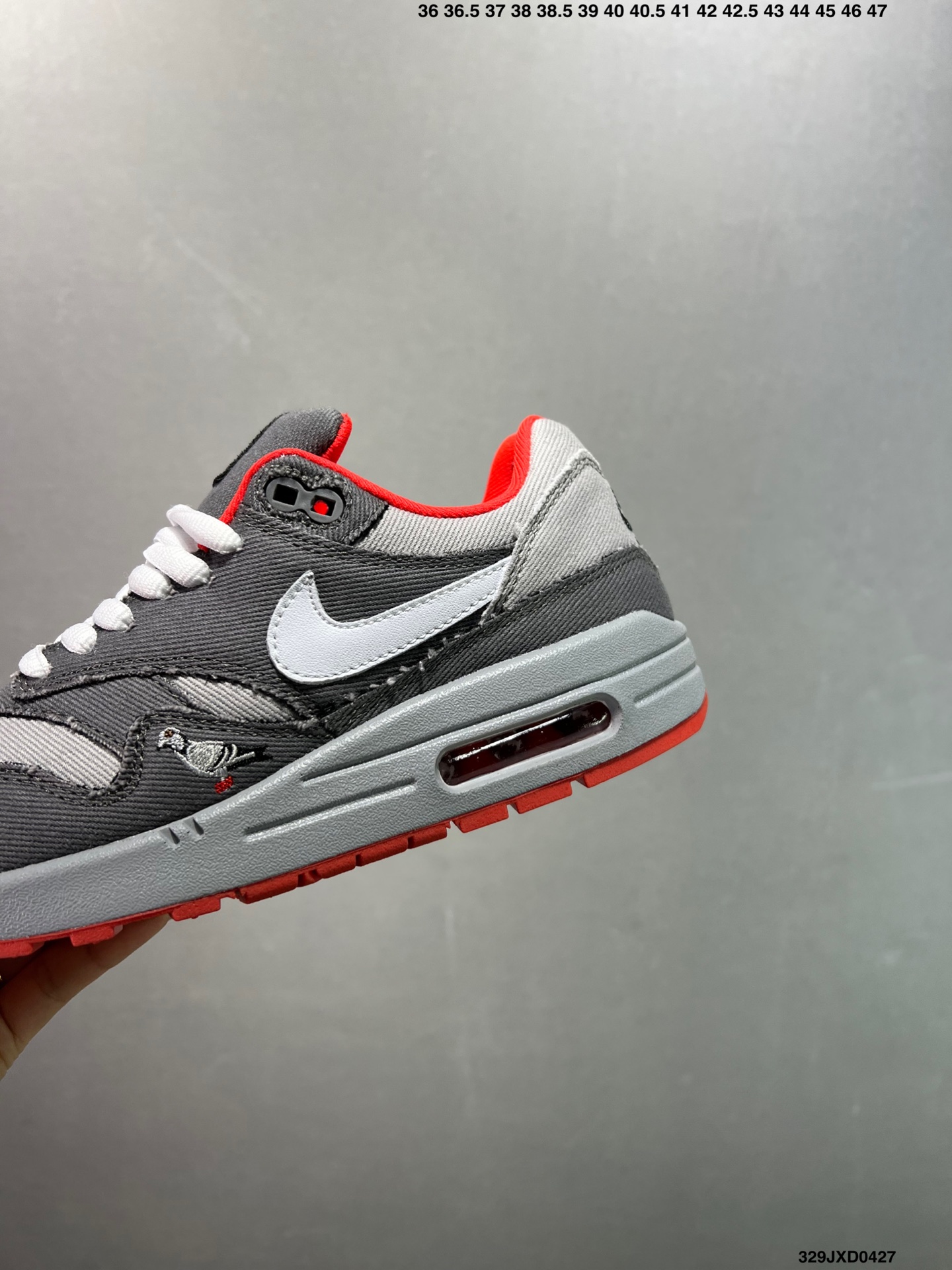 Nike Air Max 1 Premium King's Day Gray Red White Sneakers 7 i1745684858852 3339 0 5