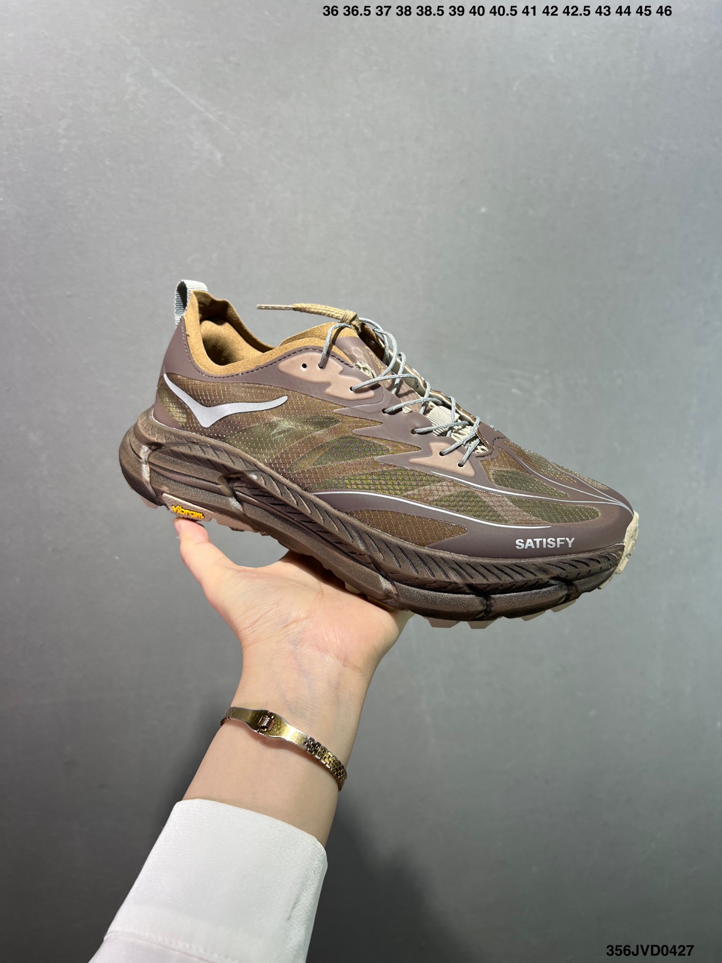 Satisfy x Hoka One One Mafate Speed 4 Black Brown Running Shoes 3 i1745685323912 3423 0 1