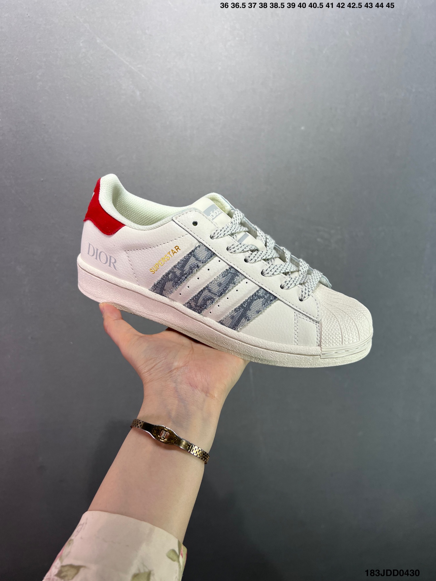 AD Originals Superstar x Dior Shelltoe Sneakers - Classic & Stylish