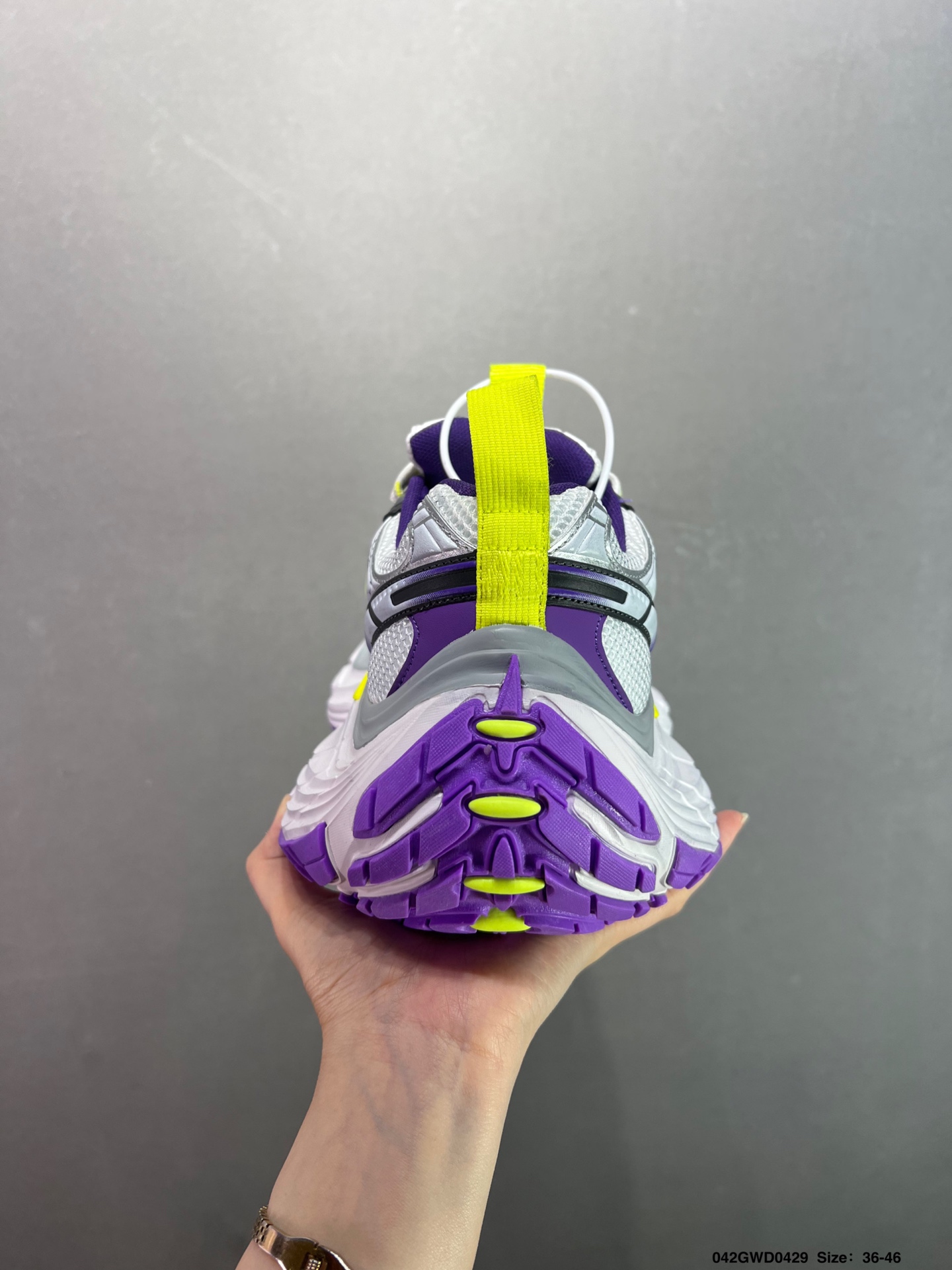 Balenciaga 10XL Cargo Sneakers: Retro, Chunky, Comfortable - White/Grey/Purple 5 i1745945432463 3511 0 3