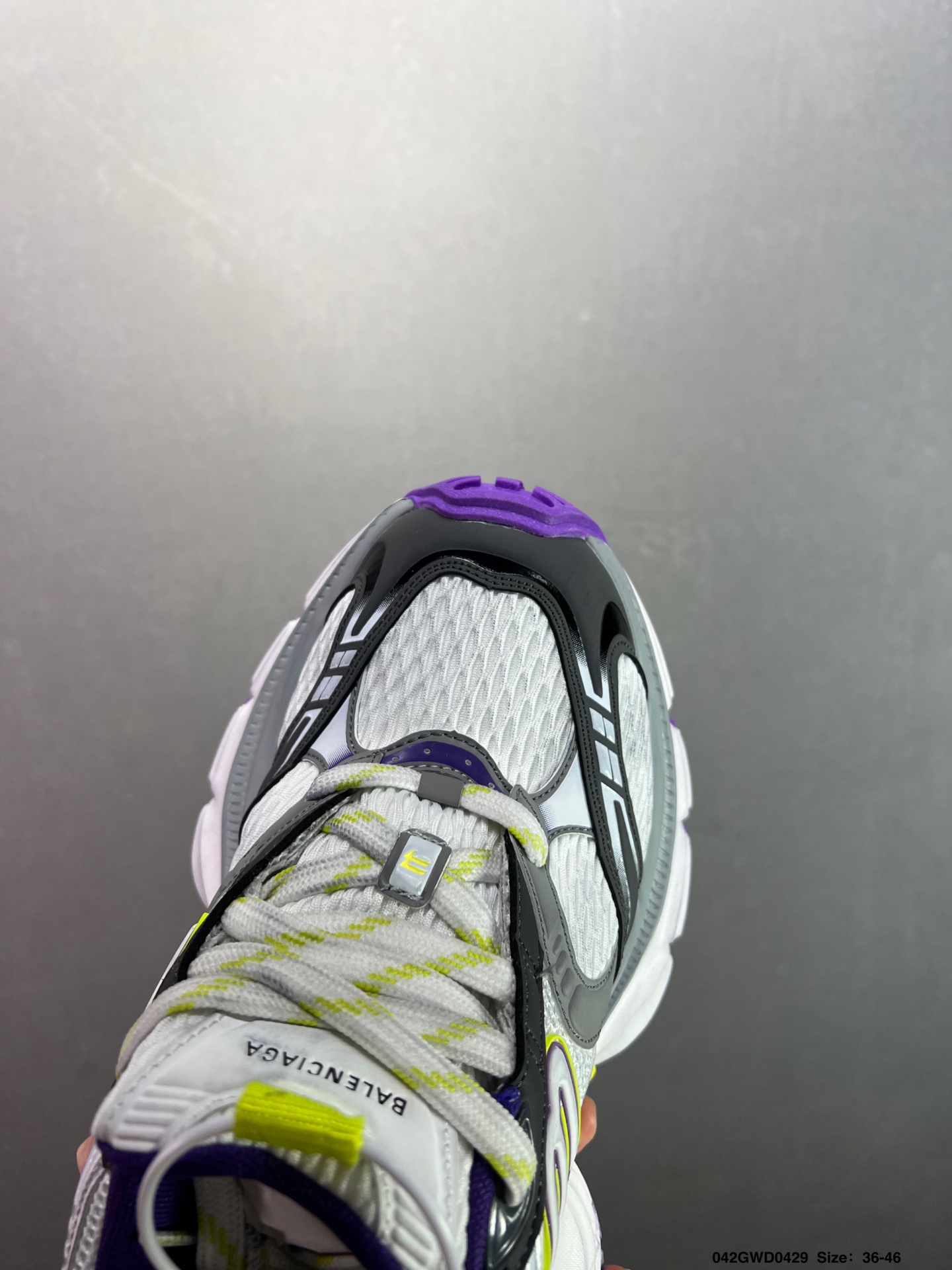 Balenciaga 10XL Cargo Sneakers: Retro, Chunky, Comfortable - White/Grey/Purple 6 i1745945434470 3403 0 4