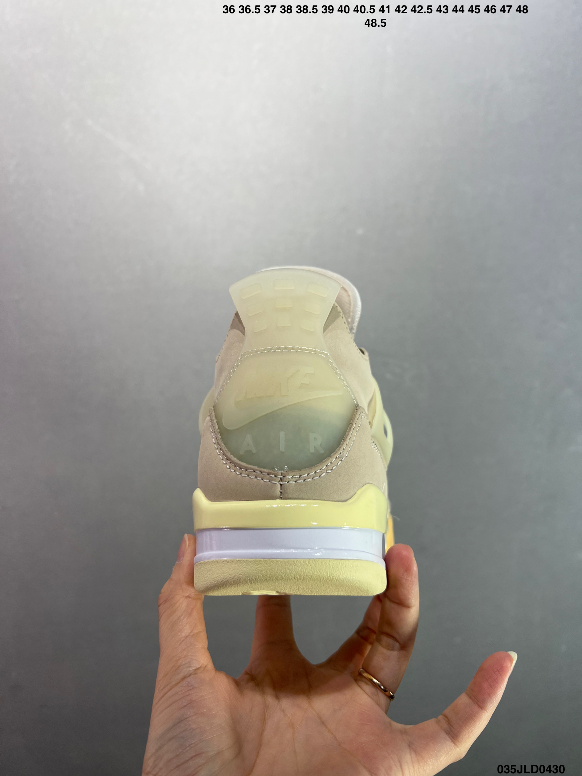 Air Jordan 4 Retro Off-White Men's Basketball Shoes AQ9129-016 5 i1745945798268 6911 0 3