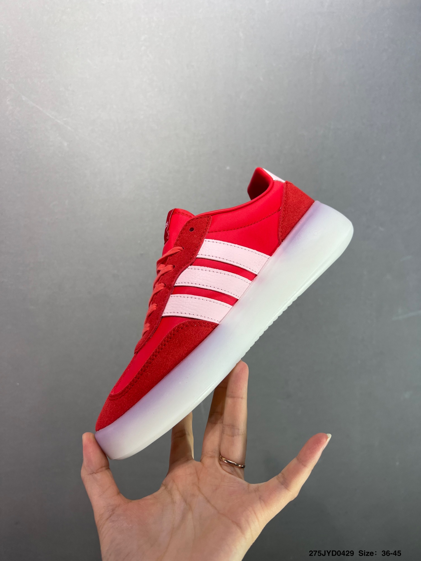 Adidas Barreda Decode Low-Top Red Sneakers for Comfort and Shock Absorption 4 i1745945908009 4536 0 2