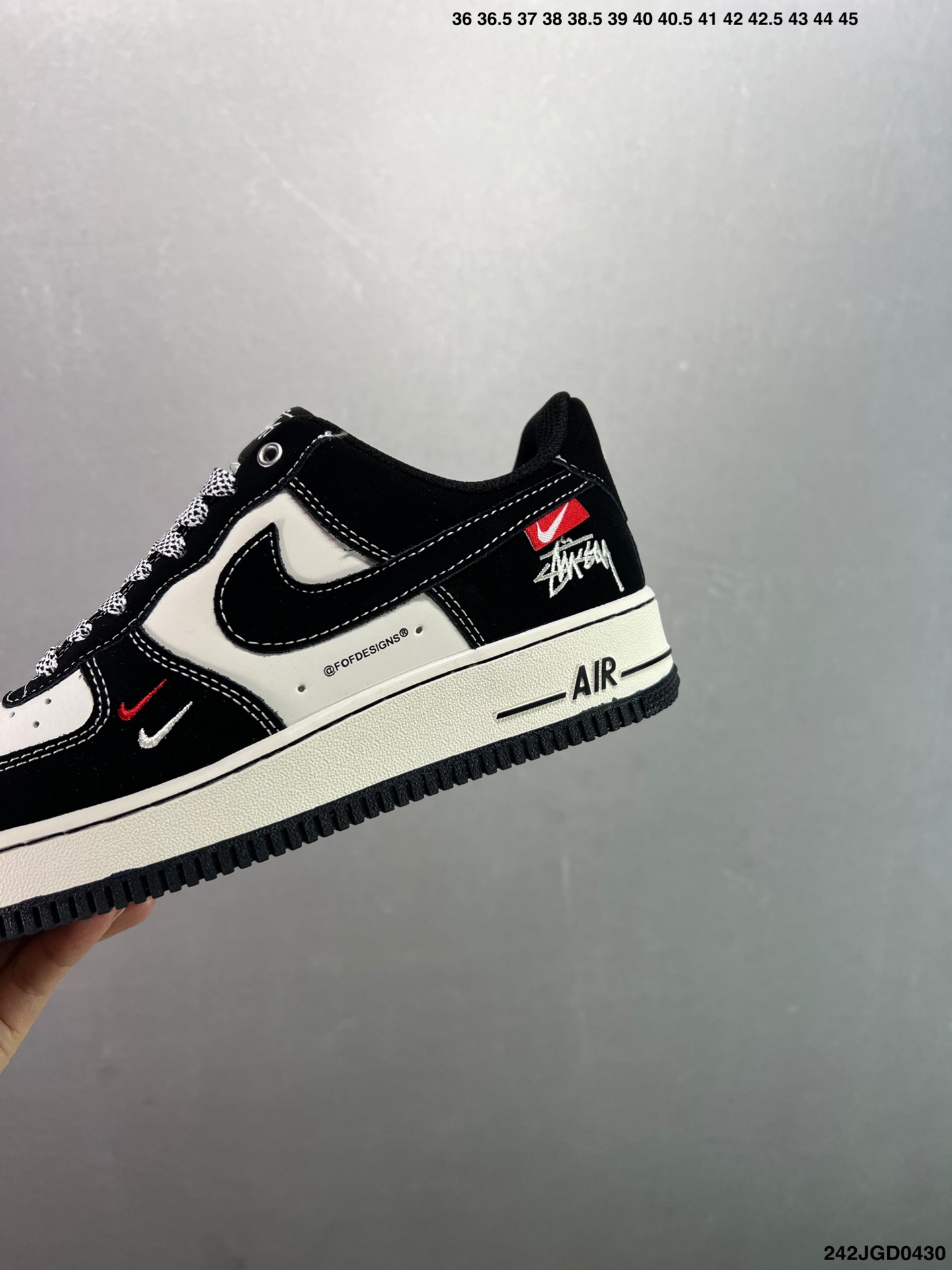 Nike Air Force 1 '07 Low Black/White Casual Sneakers Size 36-45 7 i1745945978889 1061 0 5