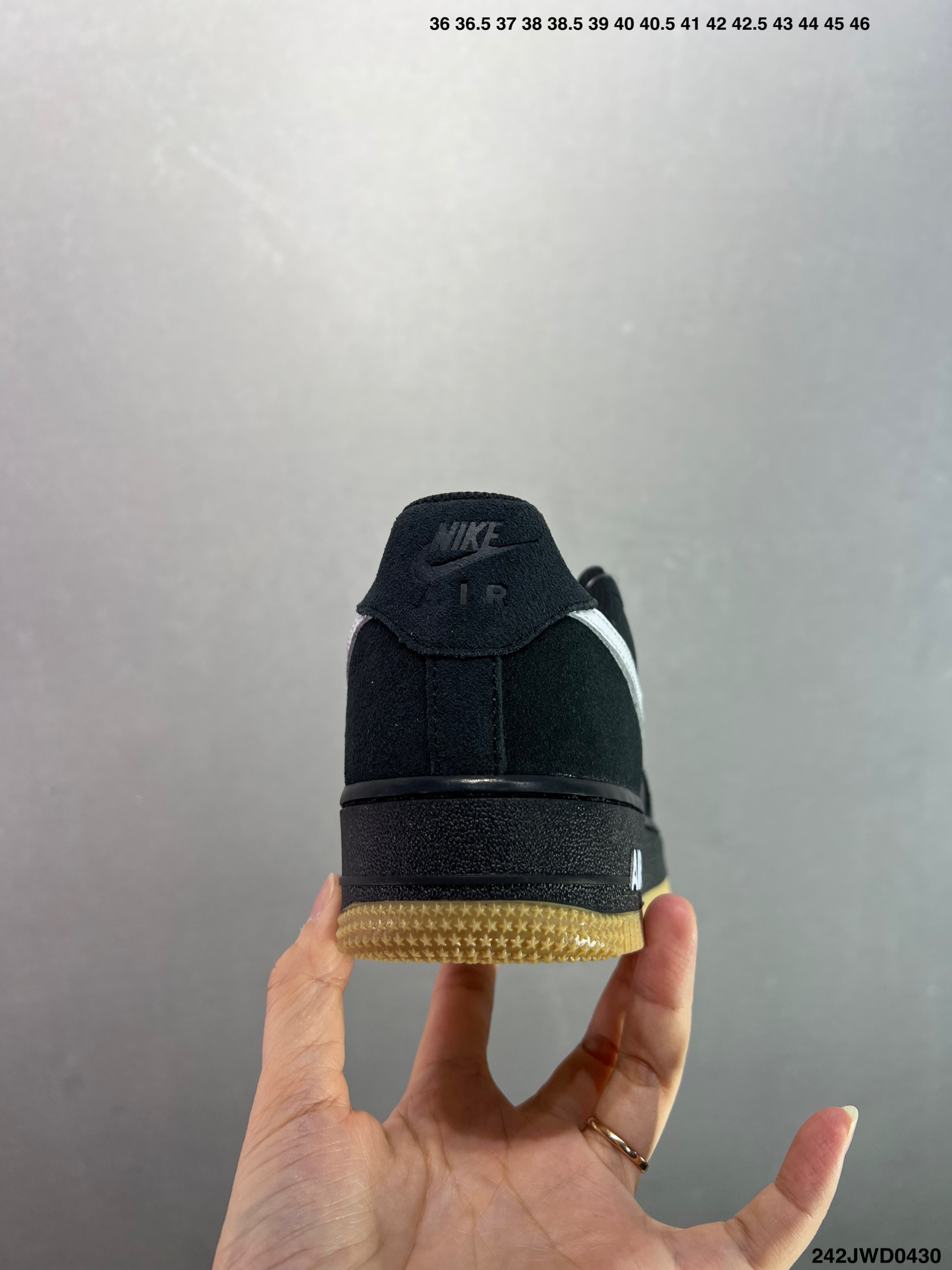 Nike Air Force 1 Low Black White Gum Bottom Sneakers Size 36-45 5 i1745946016980 8847 0 3