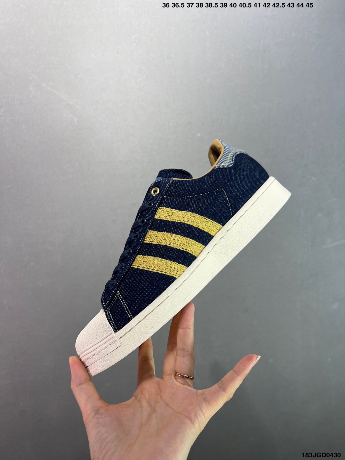 Adidas Superstar Denim Casual Sneakers - Iconic Style & Comfort 4 i1745946087284 8168 0 2