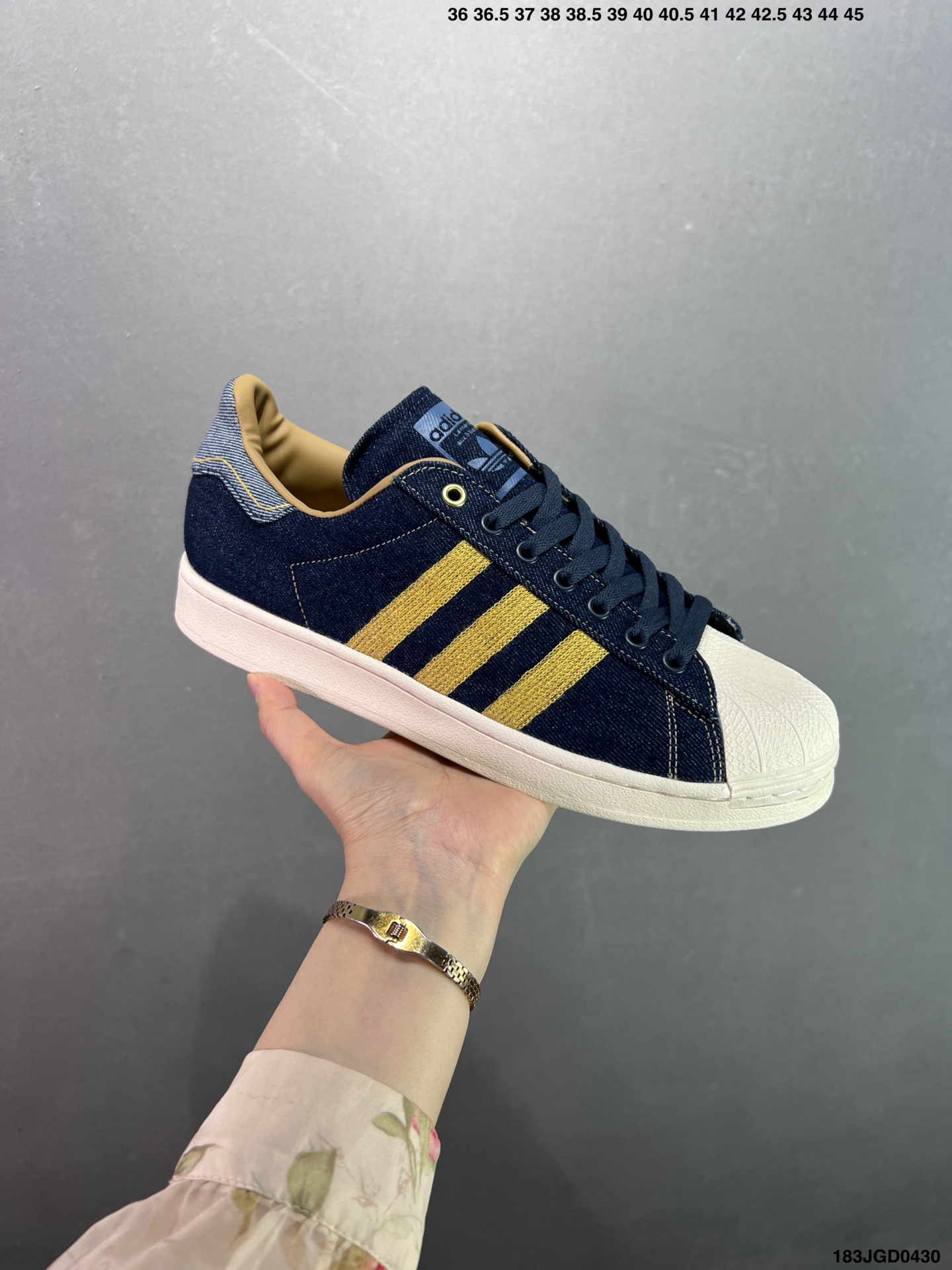 Adidas Superstar Denim Casual Sneakers - Iconic Style & Comfort 3 i1745946089063 676 0 1