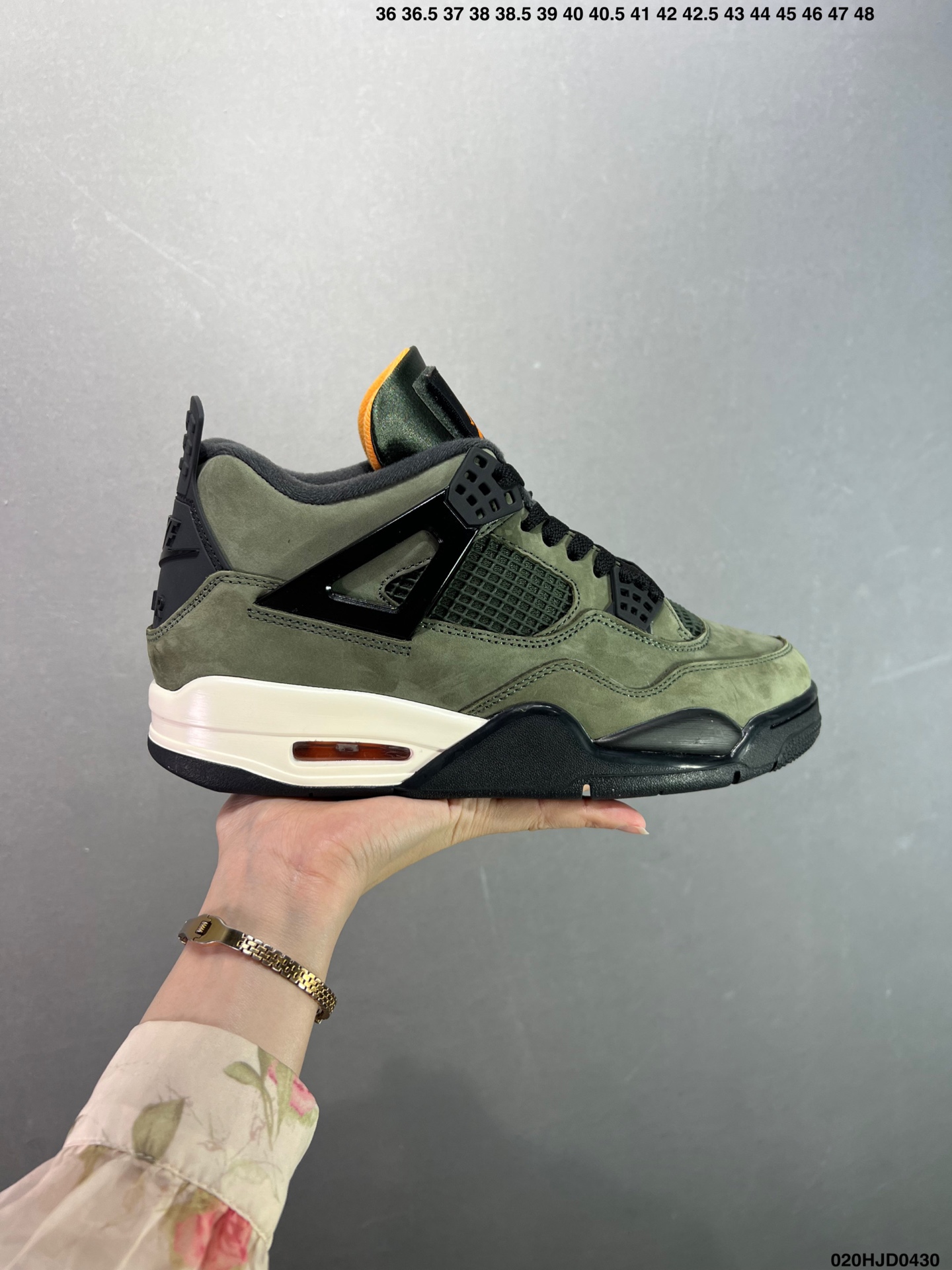 Air Jordan 4 Retro 'Olive Canvas' Basketball Shoes AQ9129-016 2 i1745946399806 5406 0 0