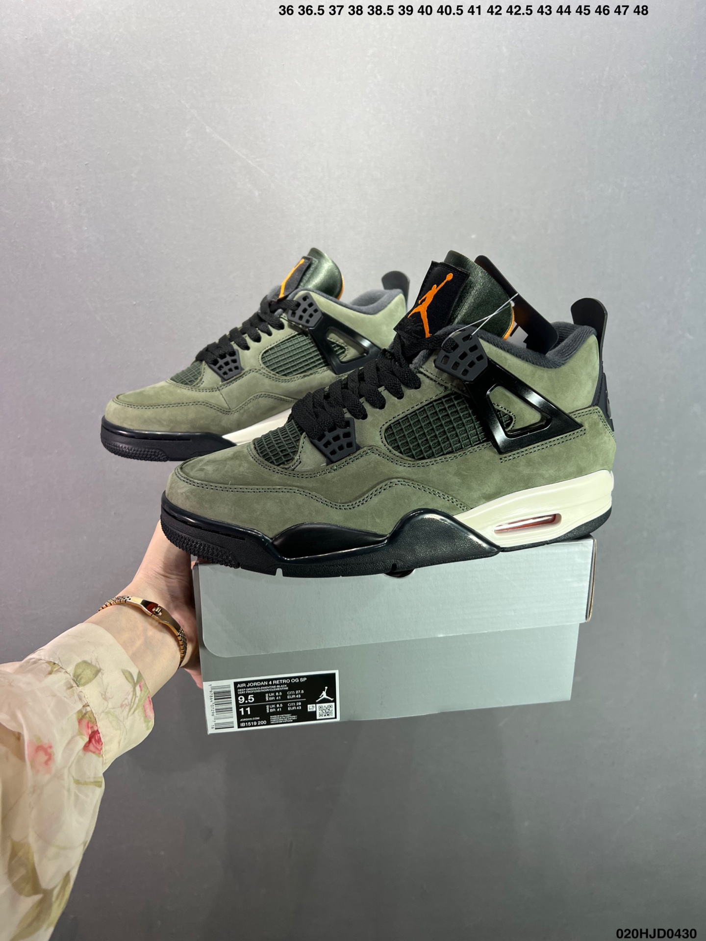Air Jordan 4 Retro 'Olive Canvas' Basketball Shoes AQ9129-016 10 i1745946399826 5865 0 8