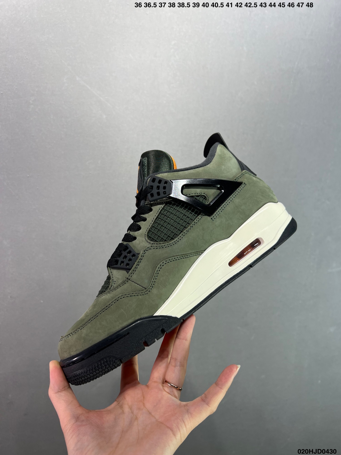Air Jordan 4 Retro 'Olive Canvas' Basketball Shoes AQ9129-016 4 i1745946399834 270 0 2