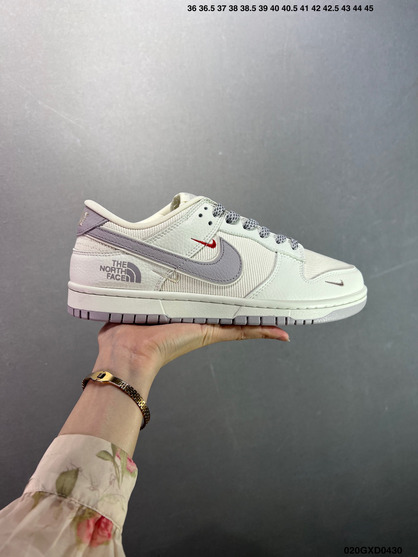 Nike Dunk Low The North Face Custom Sneakers SC9207-402, All Sizes