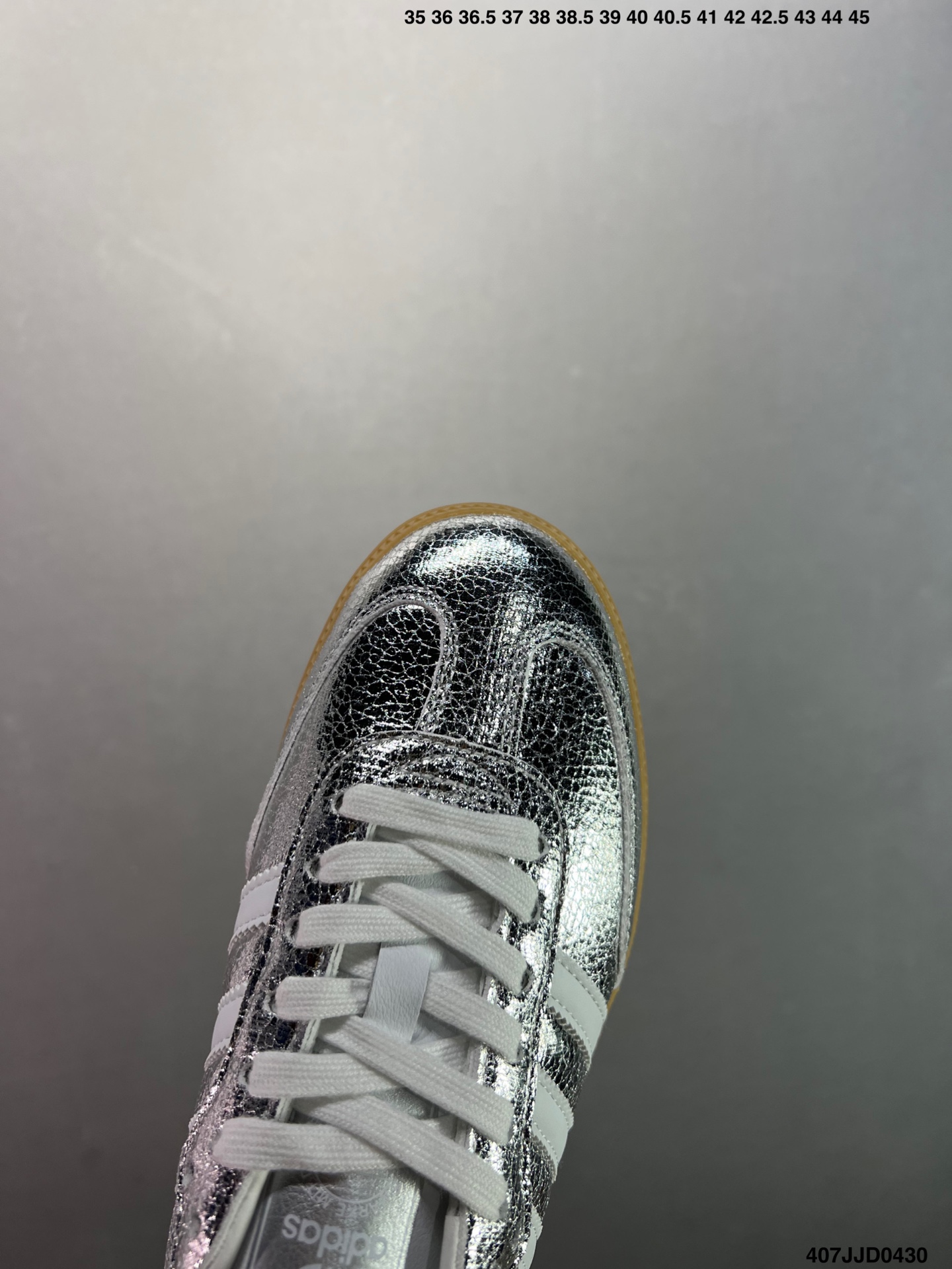Adidas Samba OG Silver Leather Sneakers - Limited Edition Unisex Shoes 6 i1745946543293 6460 0 4