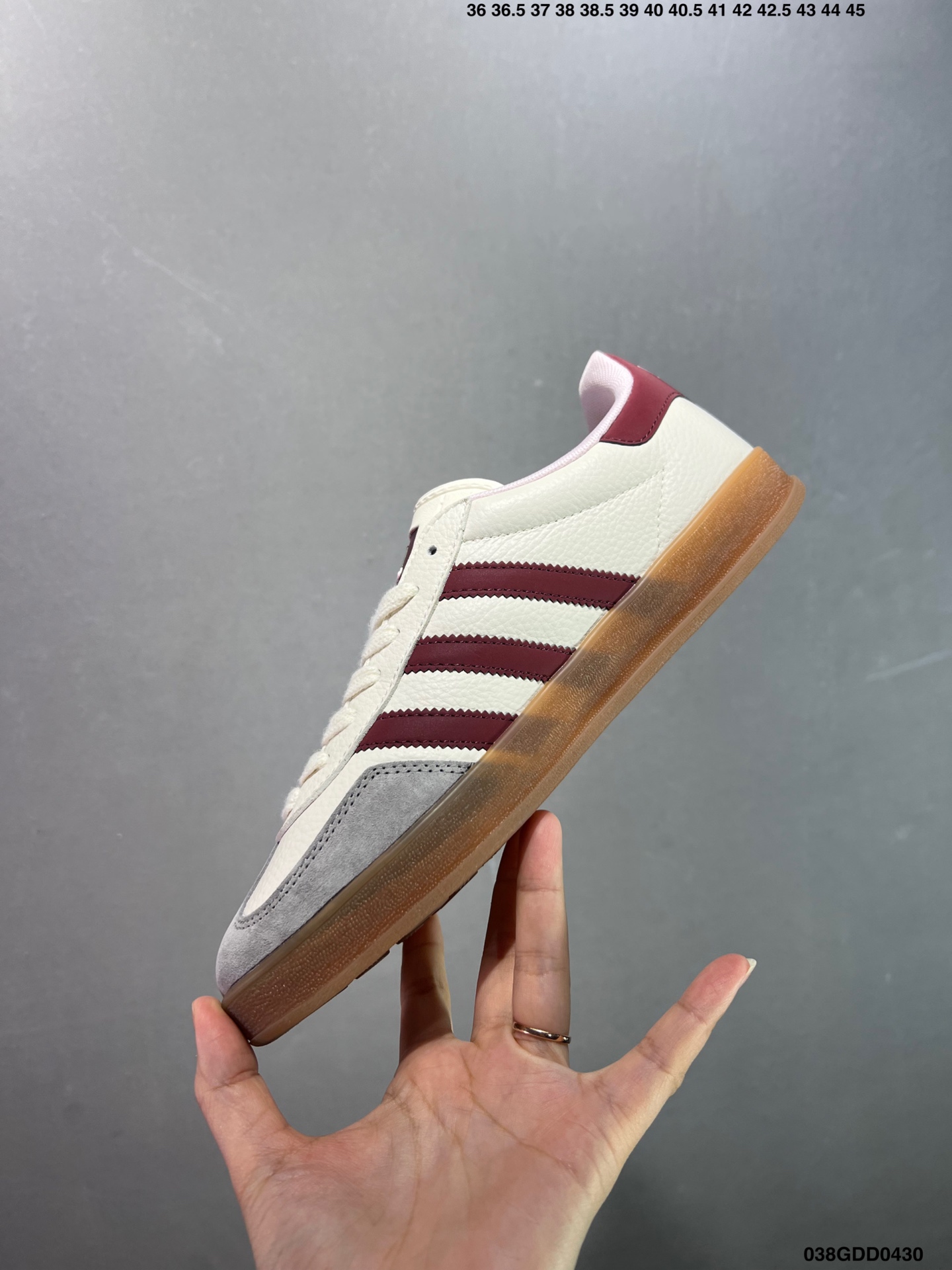Adidas Original Samba OG Maroon/White Leather Classic Lightweight Shoes 4 i1745946958933 9155 0 2