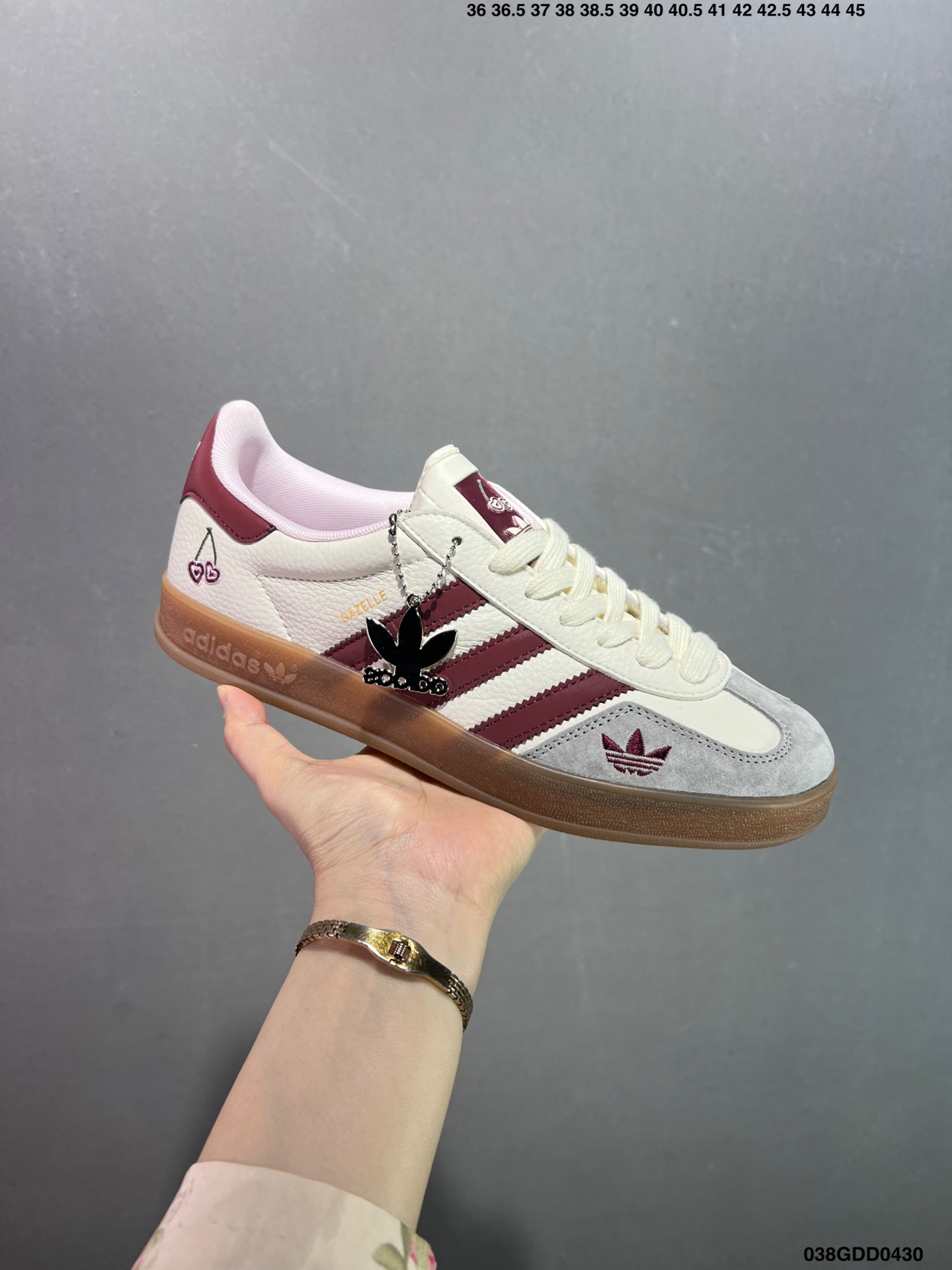Adidas Original Samba OG Maroon/White Leather Classic Lightweight Shoes 3 i1745946960916 8923 0 1