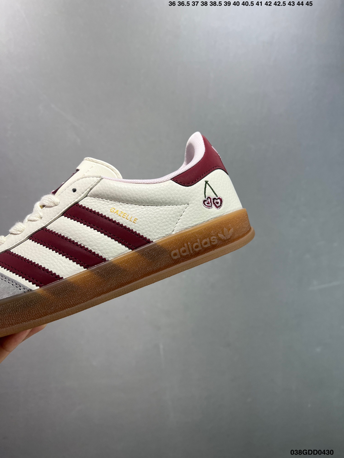 Adidas Original Samba OG Maroon/White Leather Classic Lightweight Shoes 7 i1745946960940 4149 0 5