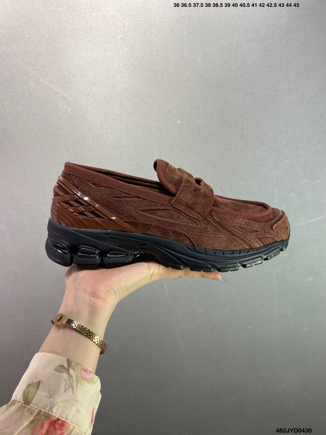 New Balance 1906L Loafer Suede: Retro Sneaker-Loafer Hybrid - Brown