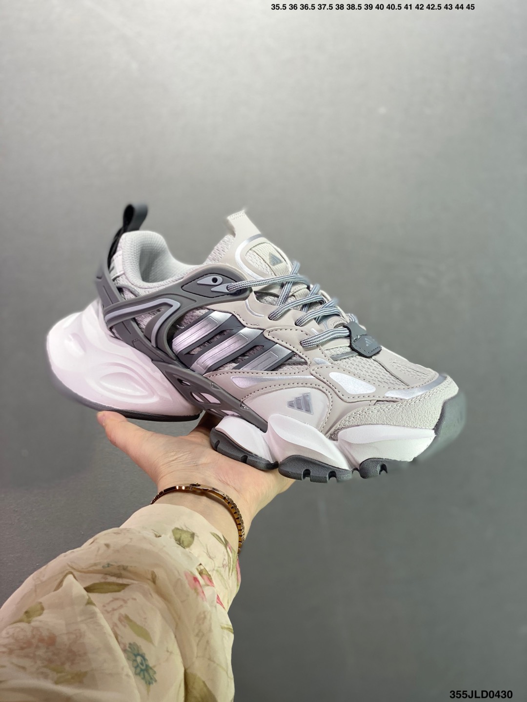 Adidas XLG Runner Deluxe Low-Top Chunky Neutral Sneakers - Size 35-45