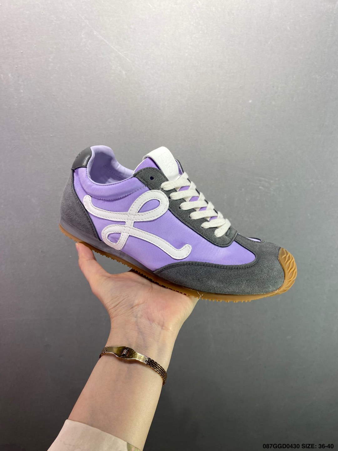 Loewe Ballet Runner 2.0: Lightweight, Comfortable Sneaker in Lilac and Grey 3 i1745948055609 4924 0 1