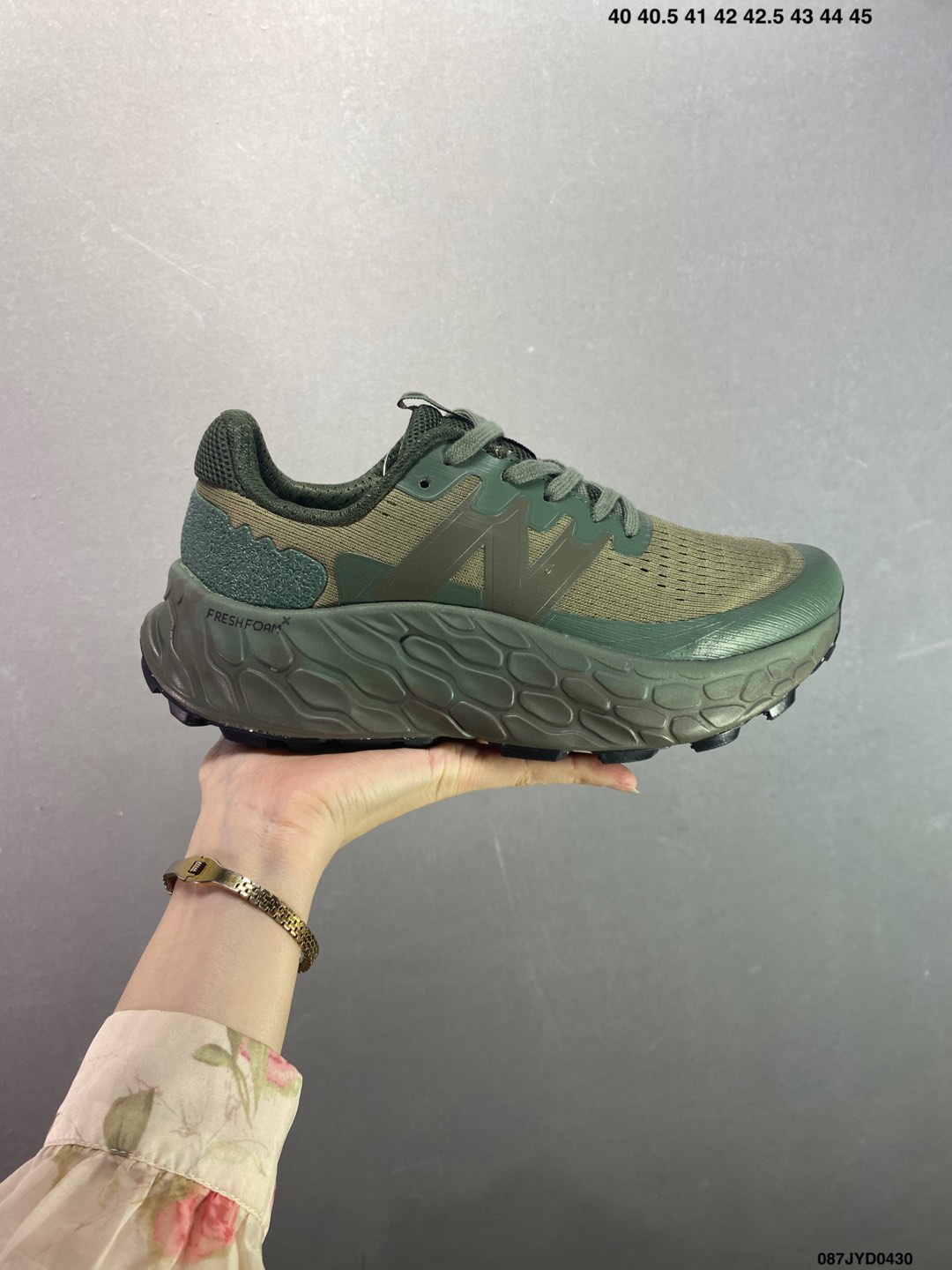 New Balance MTMORLY3 Retro Cushioning Olive Green Running Shoes