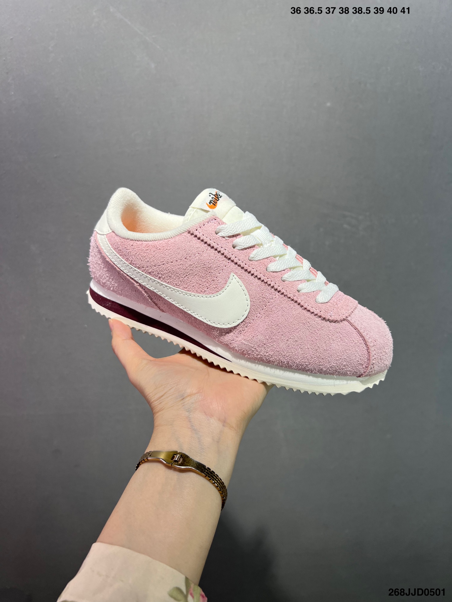 Nike Classic Cortez Pink Women's Lightweight Comfort Running Shoes Sneakers 6 i1746030110343 377 0 1
