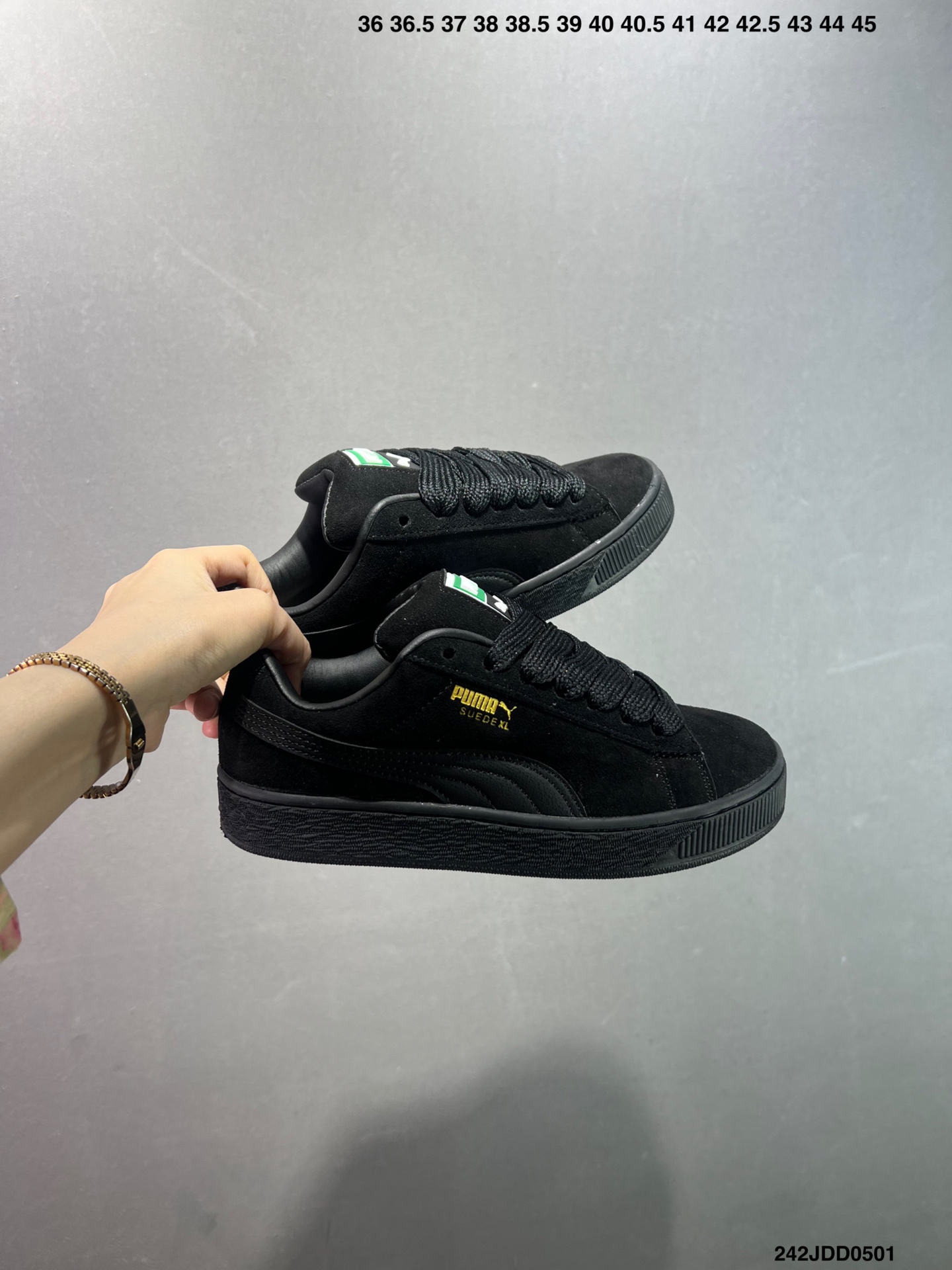 Puma Suede XL Retro Sneakers - Low Top, Black, Durable, and Slip-Resistant 10 i1746031013241 1144 0 8