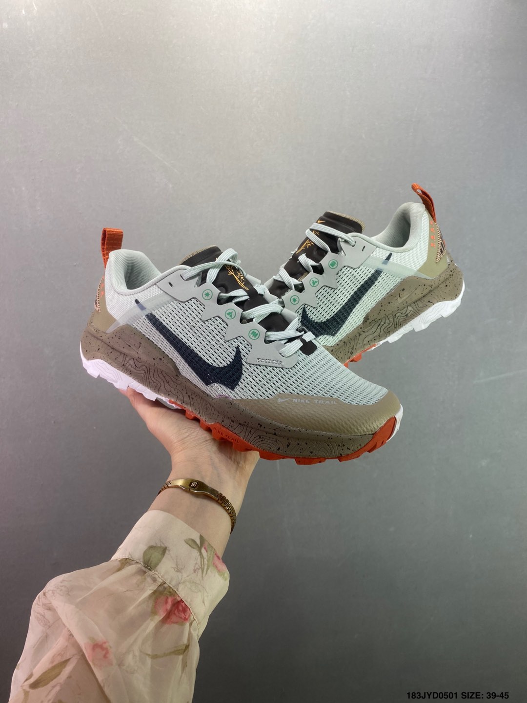 Nike React Wildhorse 8 Trail Running Shoes - DR2686-012 - Outdoor Cushioning 9 i1746032741840 6642 0 7