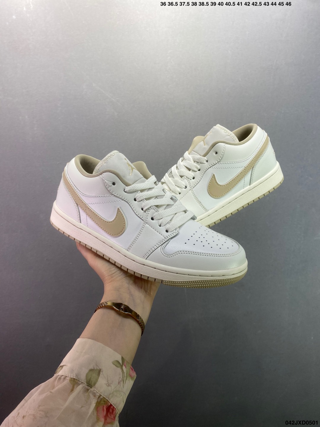 Nike Air Jordan 1 Low OG SP White Tan Casual Basketball Shoes 9 i1746032922991 3031 0 7