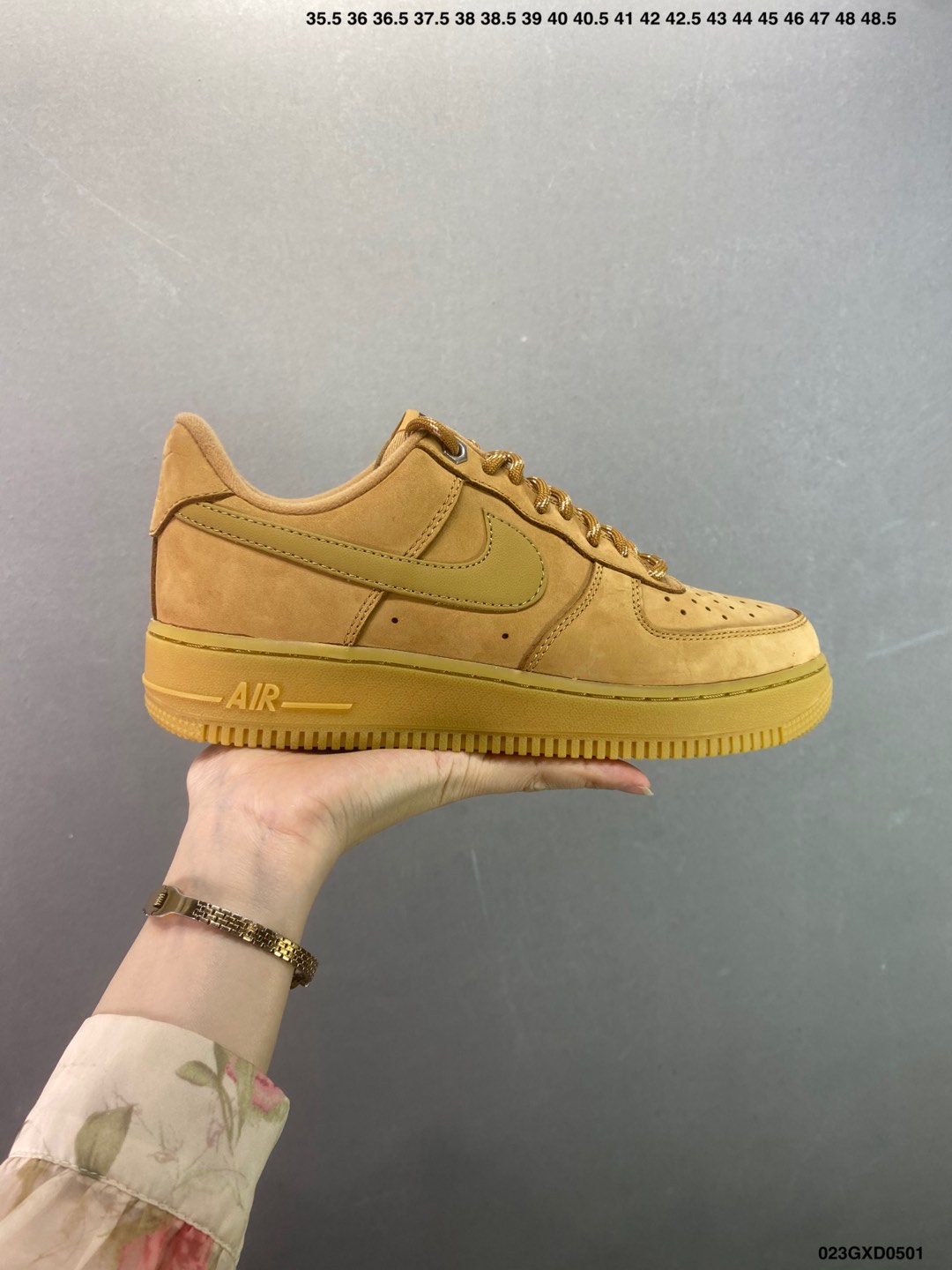 Nike Air Force 1 Low Wheat Gold Casual Shoes CJ9179-200 2 i1746033025240 5129 0 0