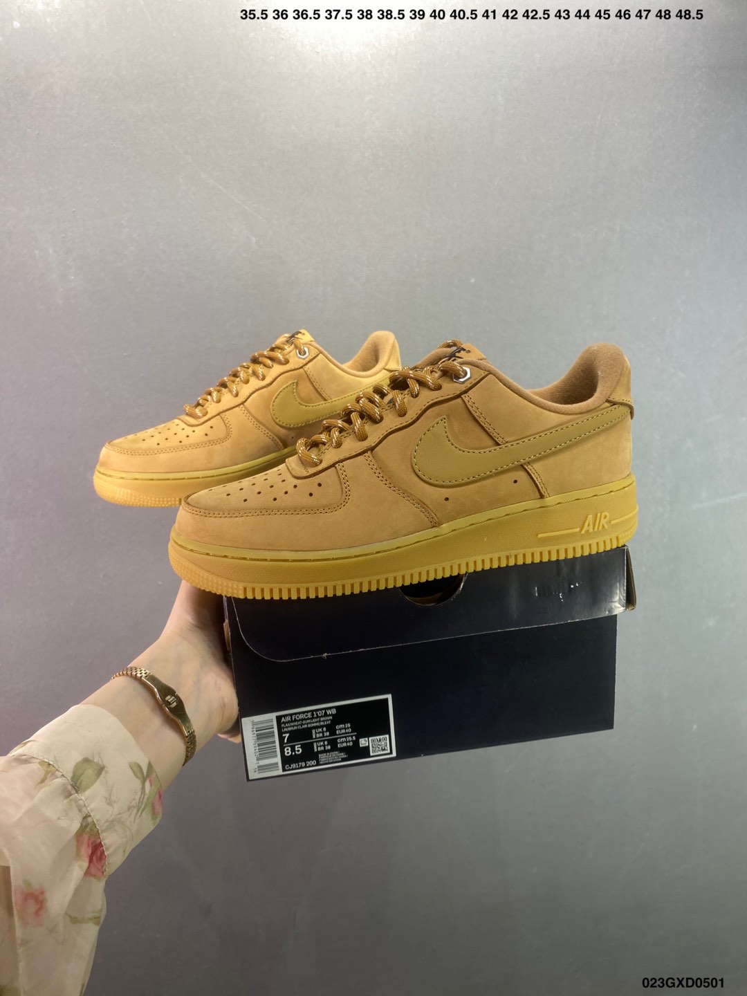 Nike Air Force 1 Low Wheat Gold Casual Shoes CJ9179-200 10 i1746033025590 7472 0 8