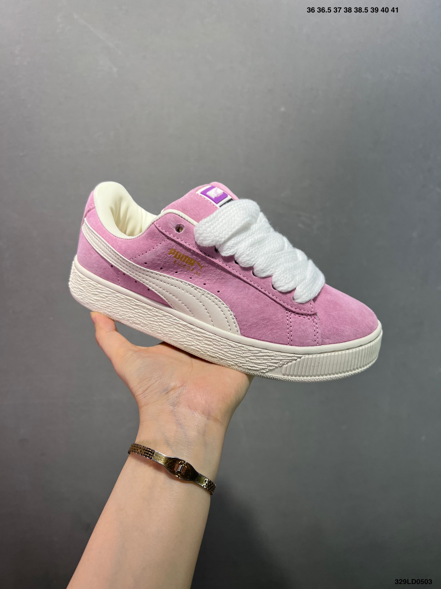 Puma Suede XL Retro Low-Top Sneakers - Style & Comfort, Pink, Size 36-45 2 i1746198051306 7339 0 1