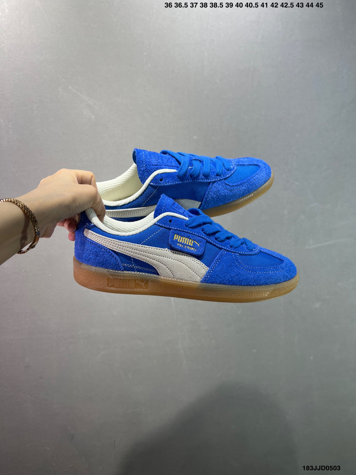 Puma Palermo OG Retro Sneakers - Low-Top, Suede & Mesh, Durable & Breathable 5 i1746200143579 9515 0 8