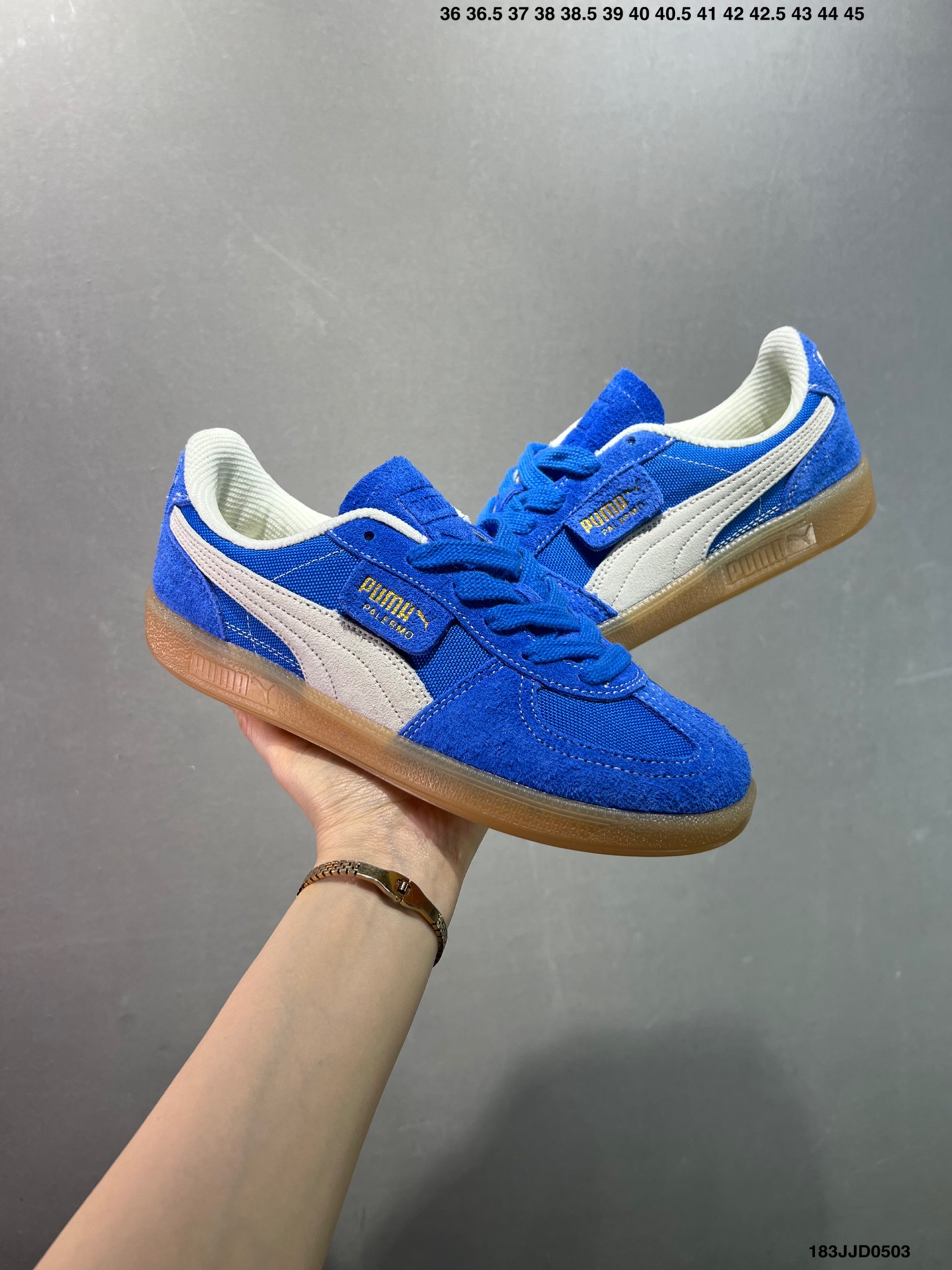 Puma Palermo OG Retro Sneakers - Low-Top, Suede & Mesh, Durable & Breathable 4 i1746200145510 7745 0 7