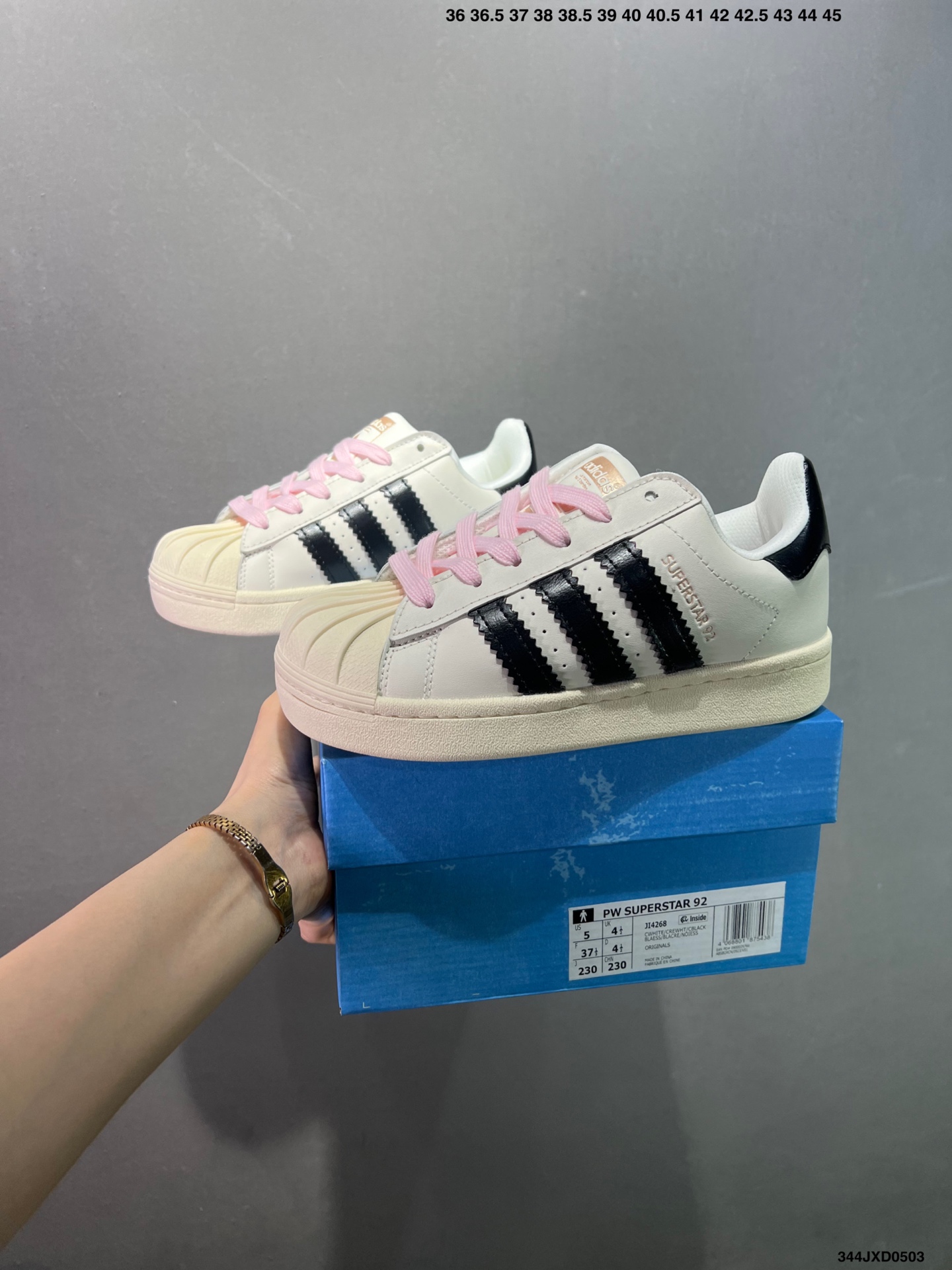 Adidas Originals Superstar W White Leather Classic Shoes 5 i1746200286074 553 0 8