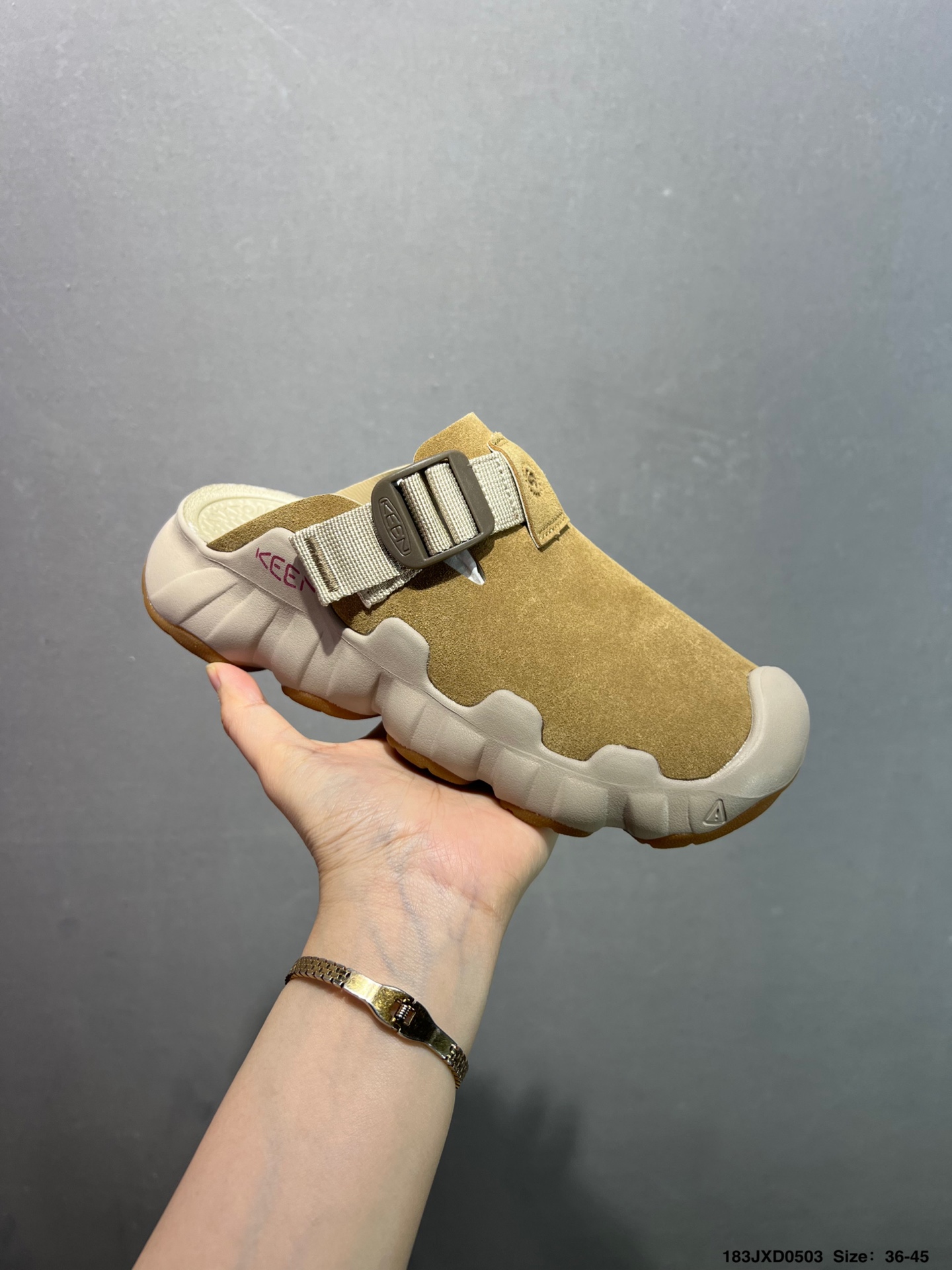 Keen Jasper Rocks SP Suede Leather Slip-On Outdoor Clogs with Adjustable Strap 2 i1746200758870 675 0 1