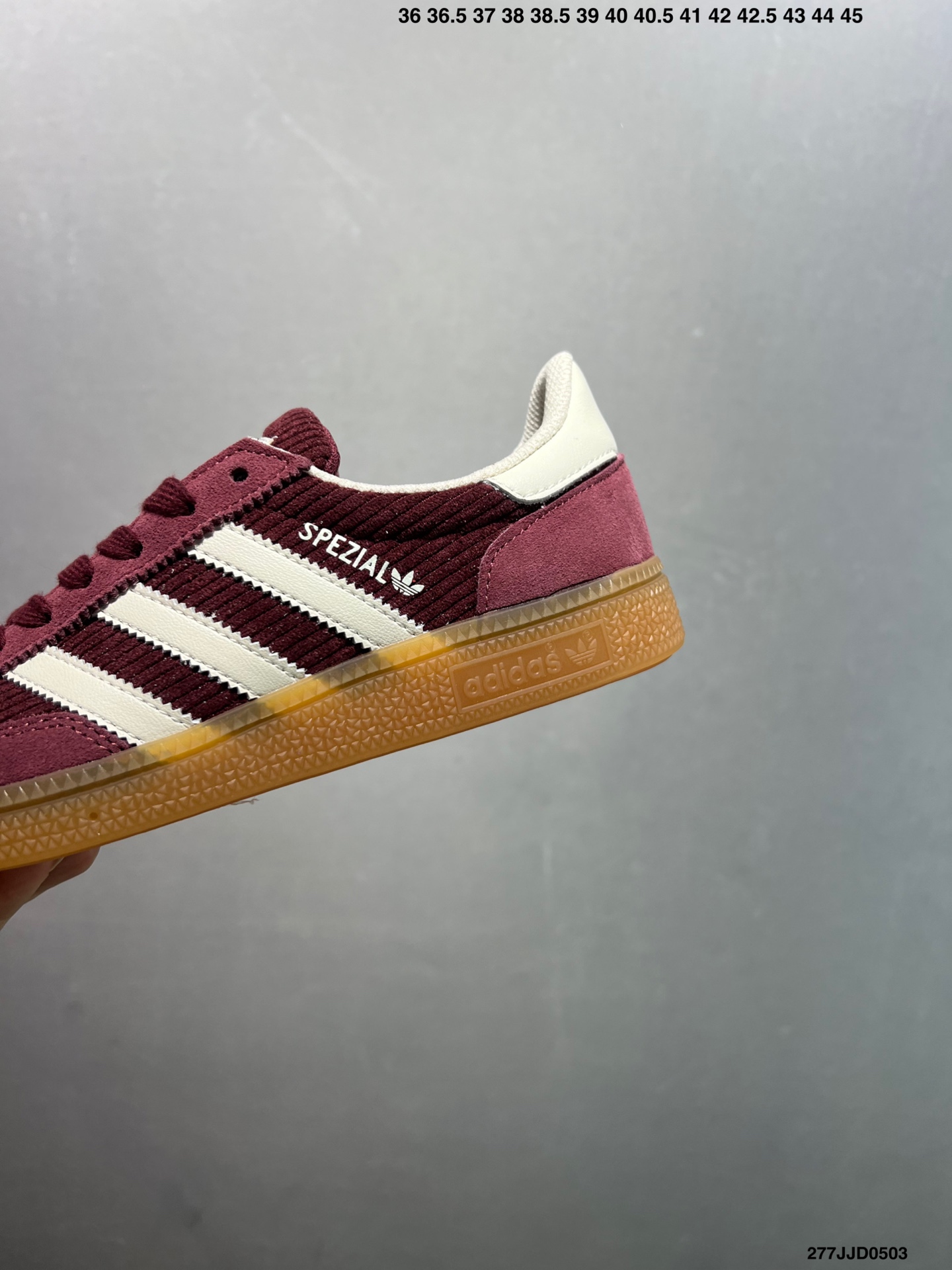Adidas Originals Handball SPZL Maroon/White Casual Sneakers IG1978 7 i1746201667593 3499 0 5