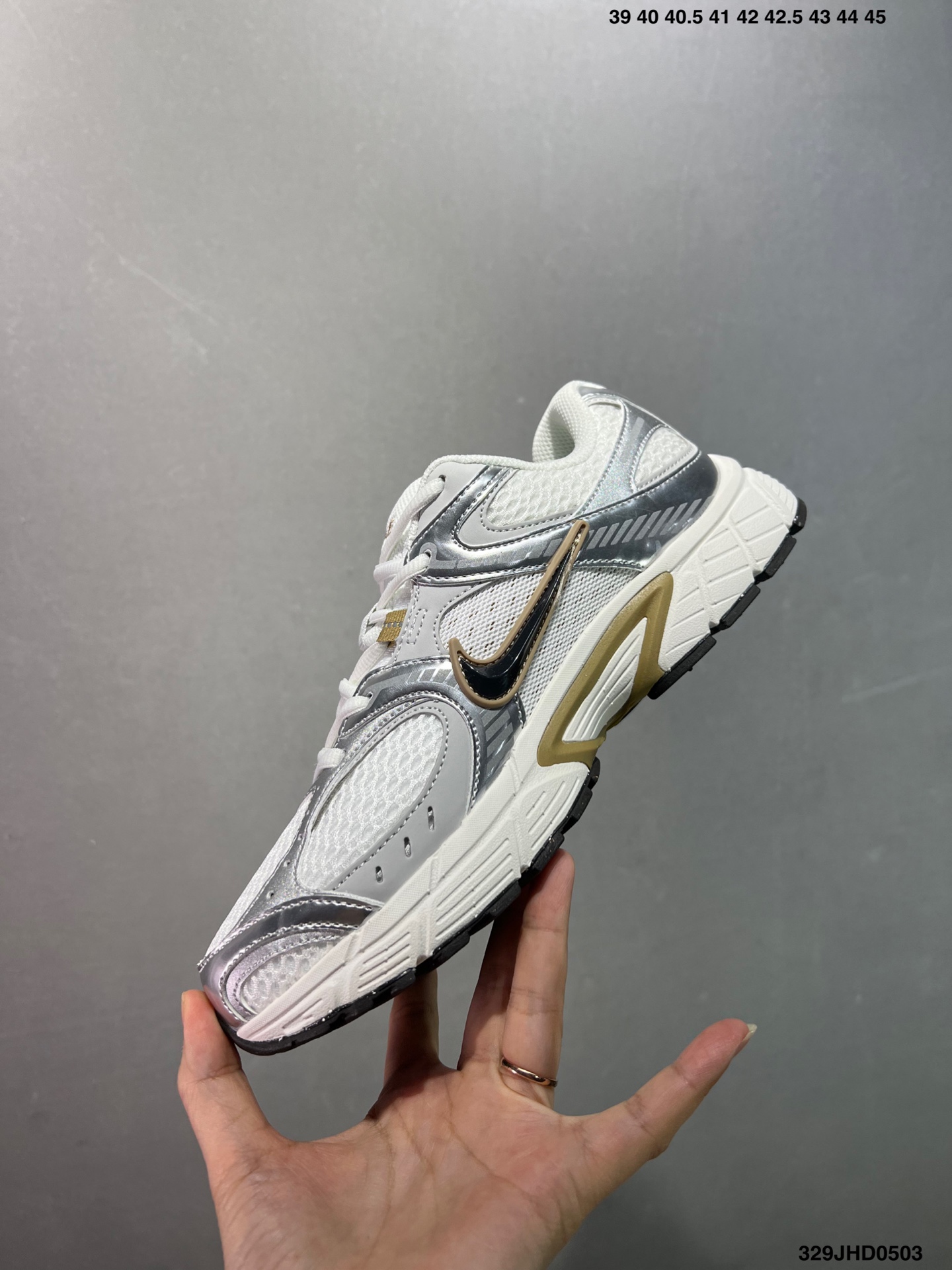 Nike V2K Run White/Silver Retro Y2K Style Running Shoes HQ7901-102 4 i1746201801898 4 0 2
