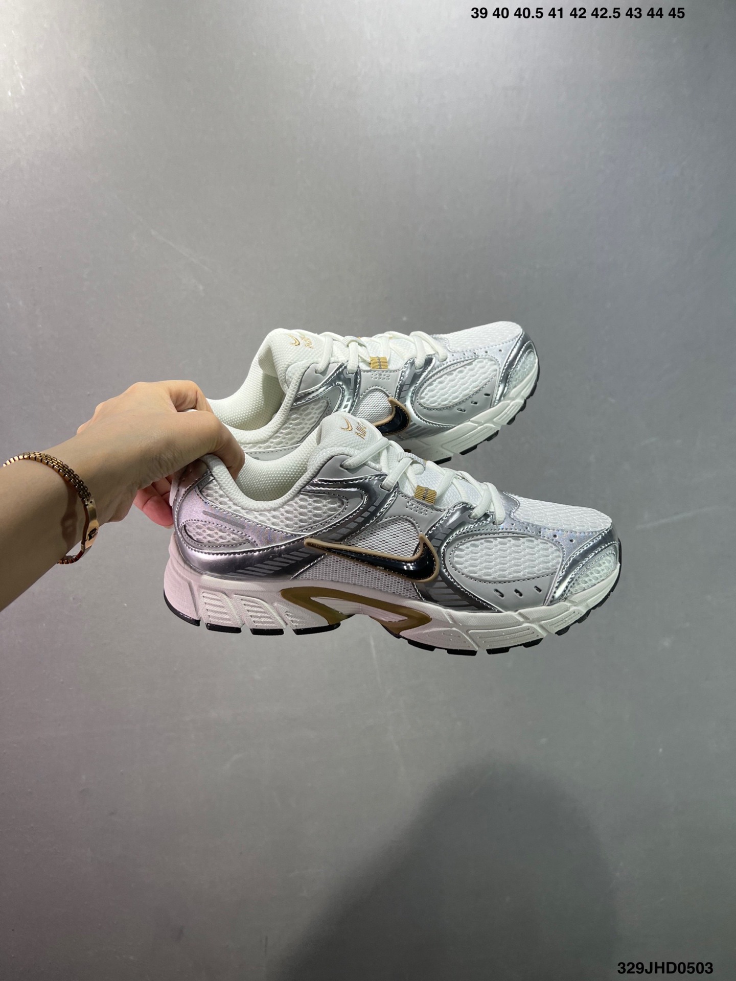 Nike V2K Run White/Silver Retro Y2K Style Running Shoes HQ7901-102 10 i1746201801946 7301 0 8