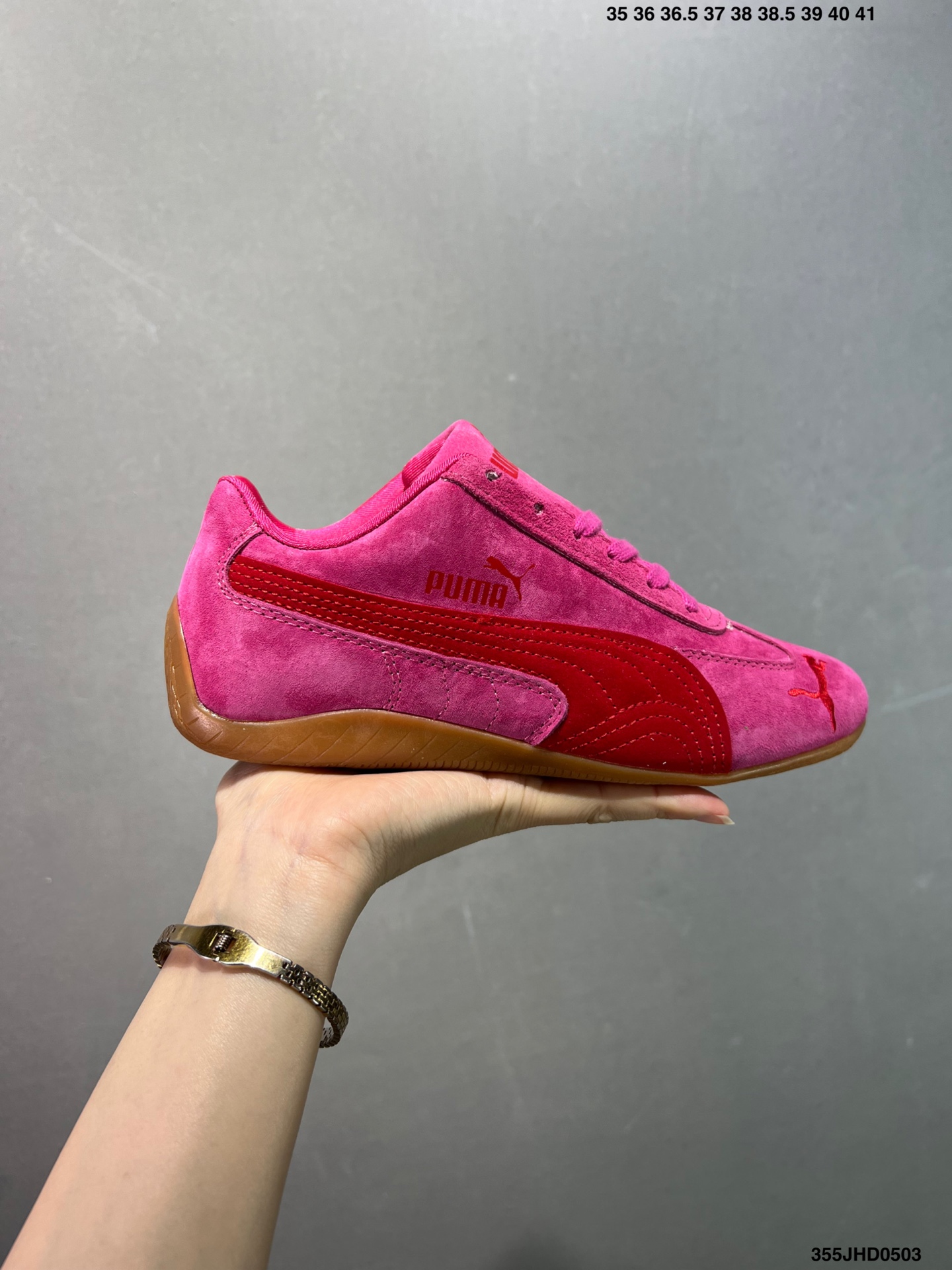 Puma Speedcat GO WNS Pink Suede Lifestyle Sneakers - Anti-Slip, Durable 2 i1746201857247 9095 0 0