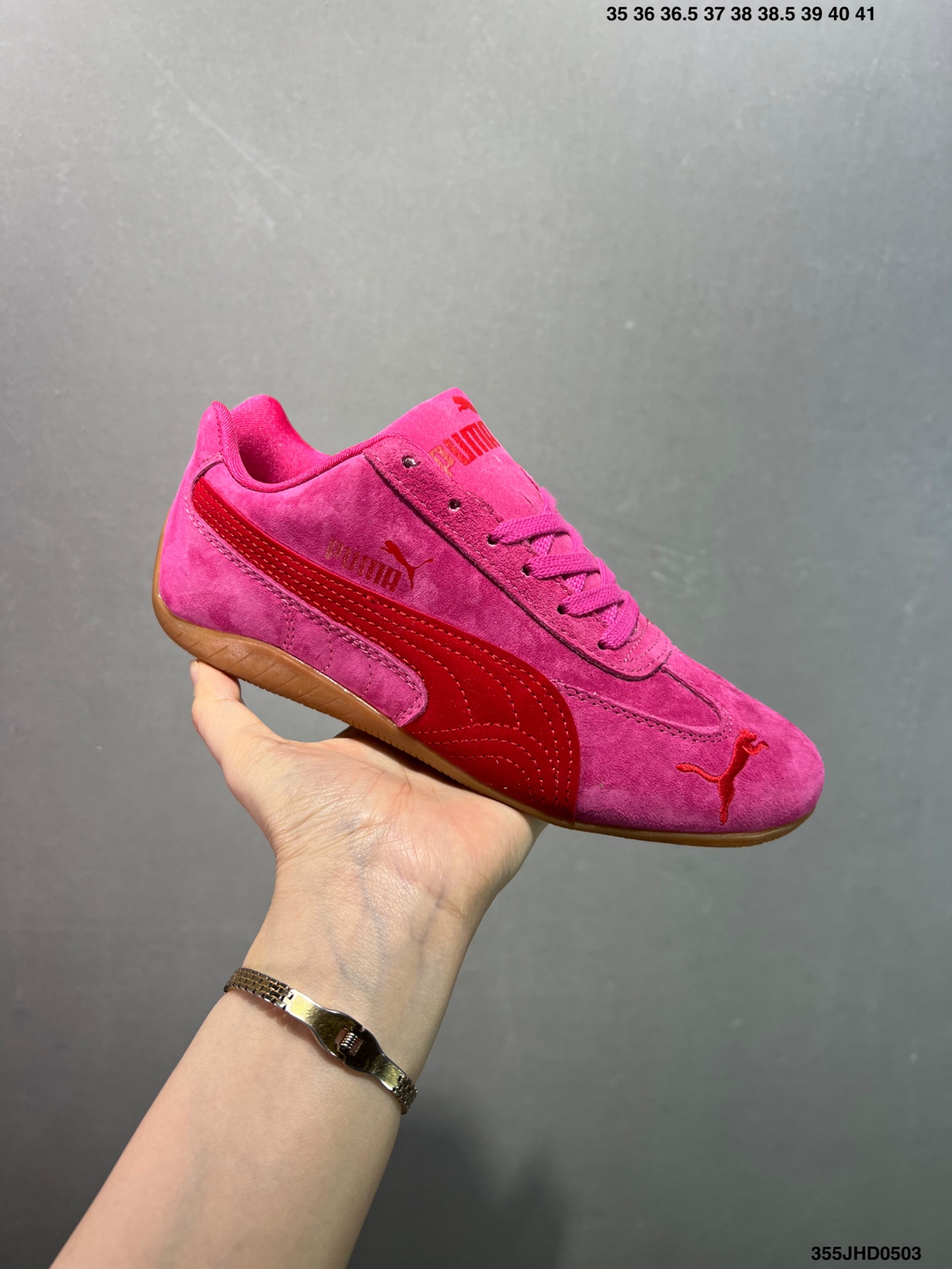 Puma Speedcat GO WNS Pink Suede Lifestyle Sneakers - Anti-Slip, Durable 3 i1746201857281 5611 0 1