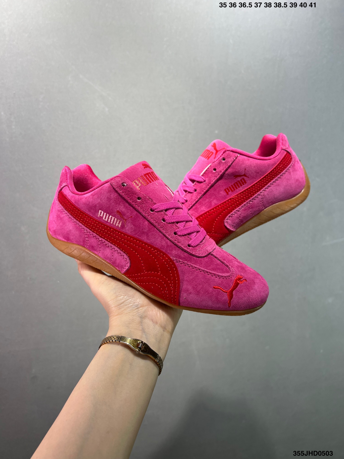 Puma Speedcat GO WNS Pink Suede Lifestyle Sneakers - Anti-Slip, Durable 9 i1746201859420 926 0 7