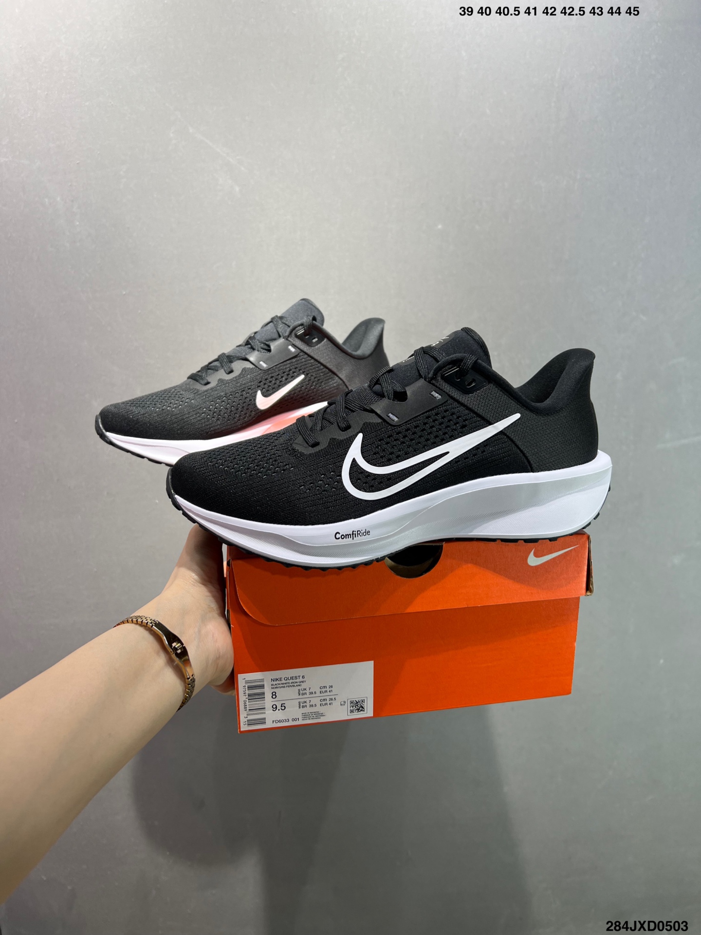 Nike Quest 6 Running Shoes - Breathable Mesh, Lightweight, and Comfortable 10 i1746202130703 285 0 8