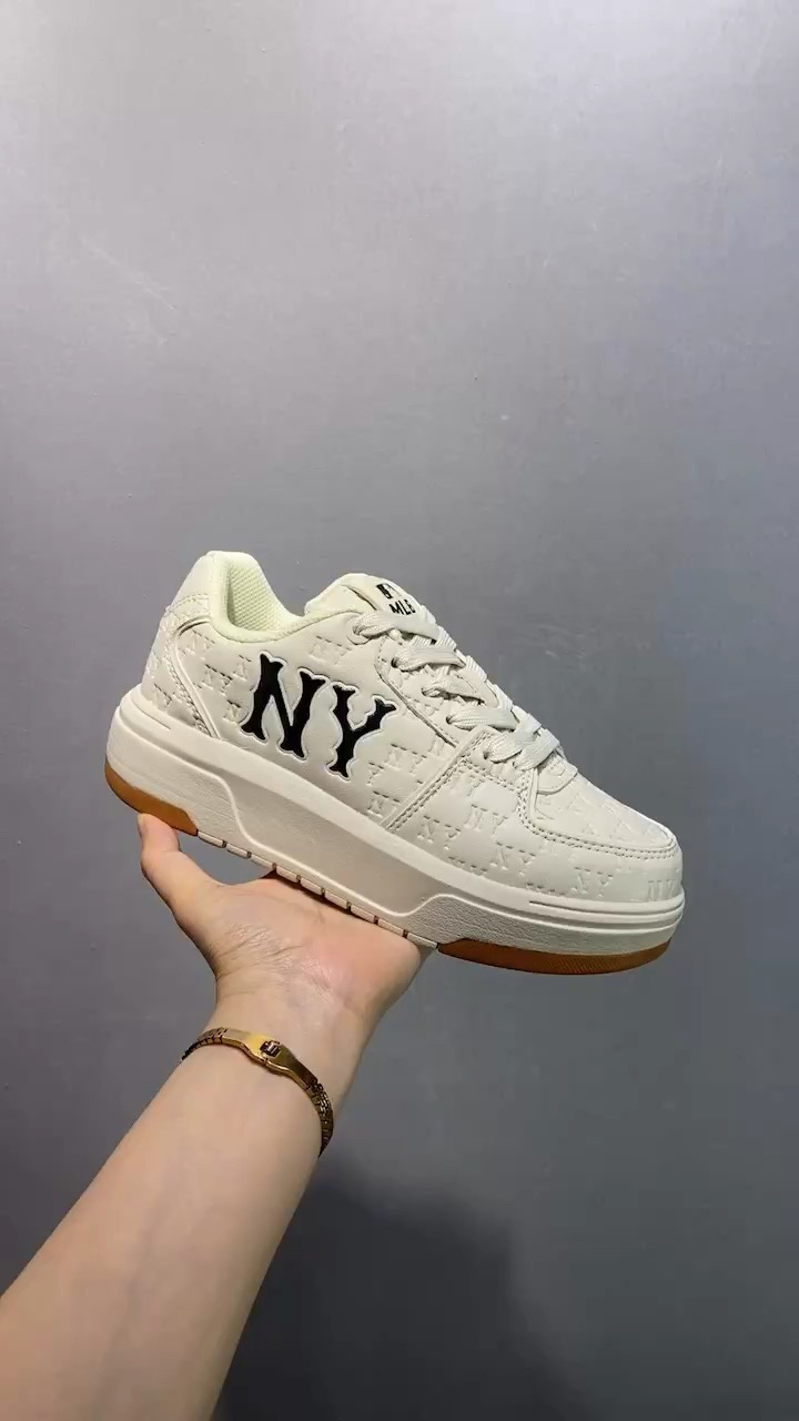 MLB Chunky Classic Embo Monogram Sneakers - Lightweight & Stylish