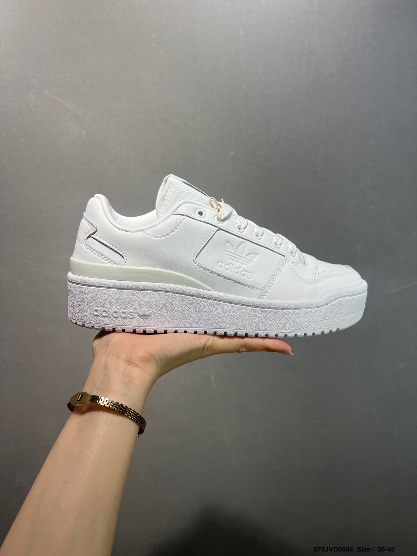 Adidas Forum Low Bold Stripes W White Leather Platform Sneakers FY9042 2 i1746287007844 8253 0 0
