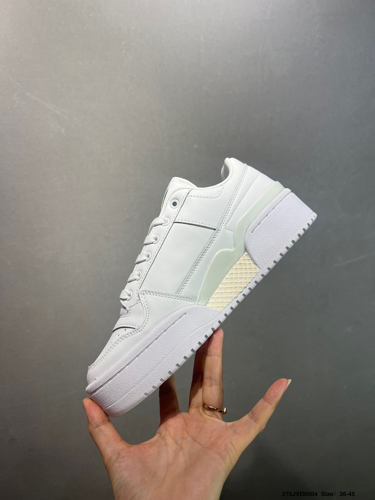 Adidas Forum Low Bold Stripes W White Leather Platform Sneakers FY9042 4 i1746287007865 4259 0 2