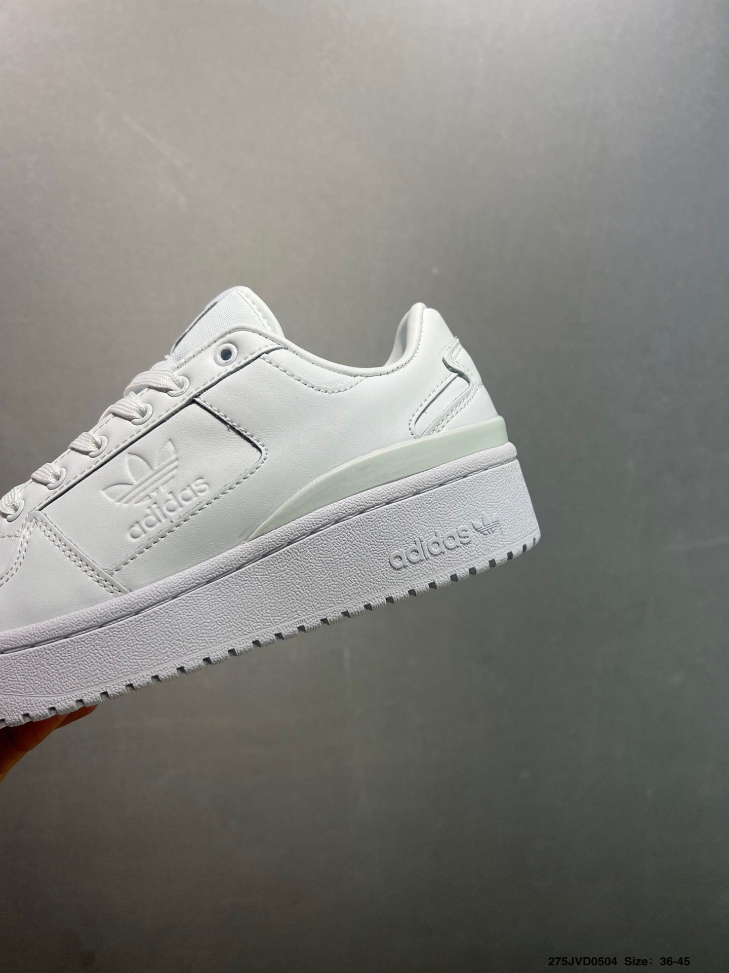 Adidas Forum Low Bold Stripes W White Leather Platform Sneakers FY9042 7 i1746287010124 875 0 5